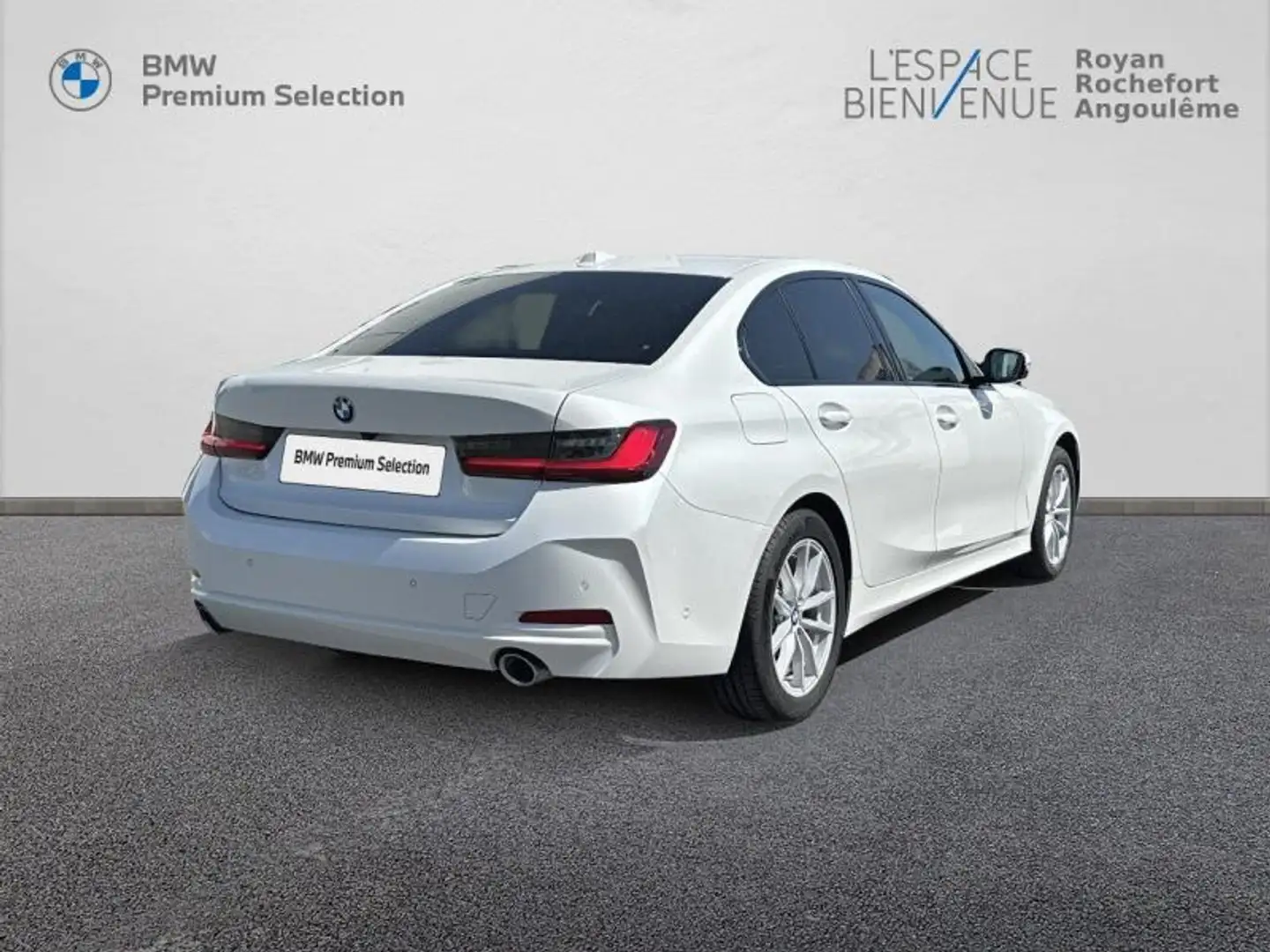 BMW 316 316dA 122ch Business Design Blanc - 2