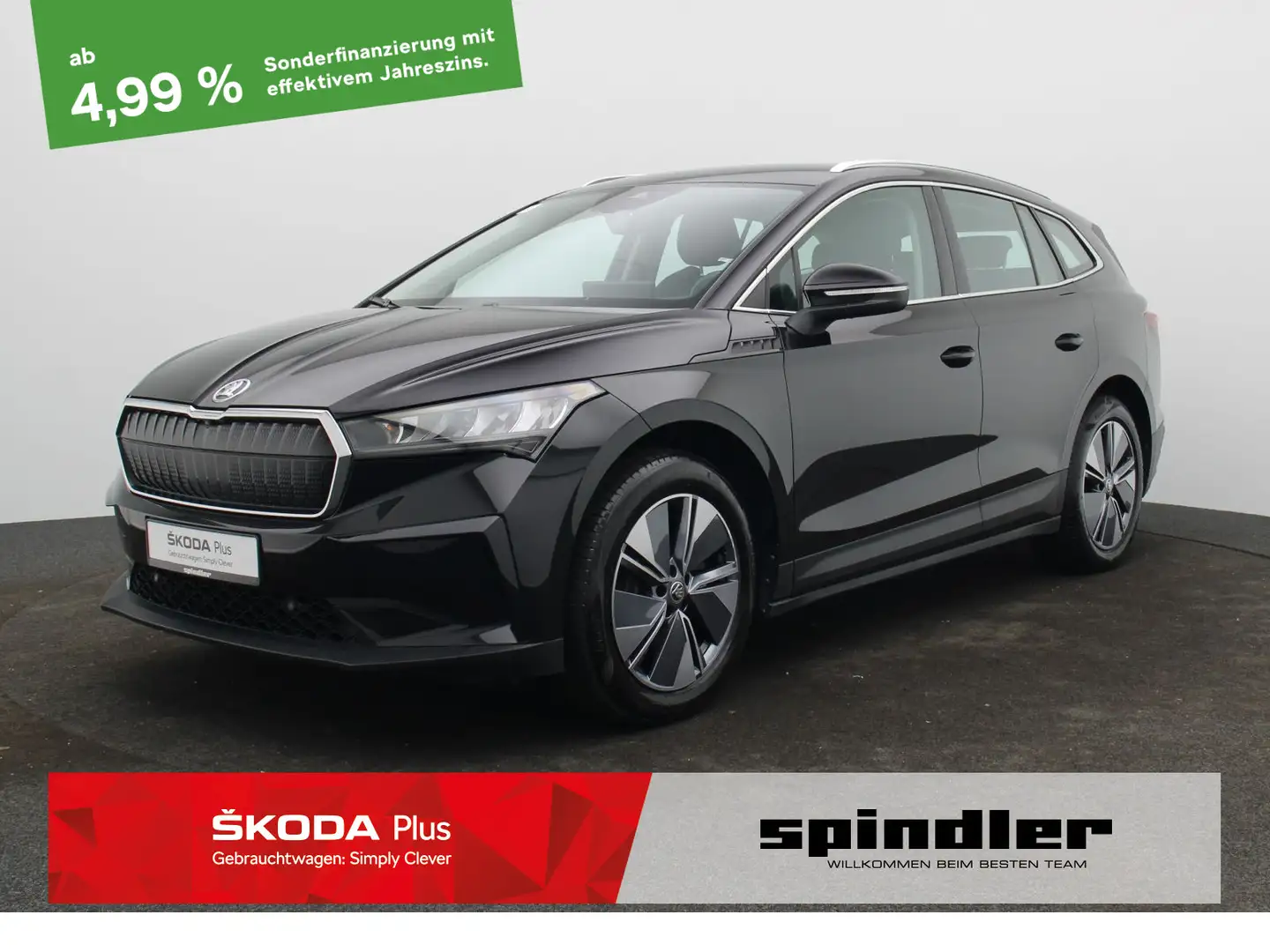 Skoda Enyaq iV / Navi, SmartLink, Bluetooth, LED, DAB Schwarz - 1
