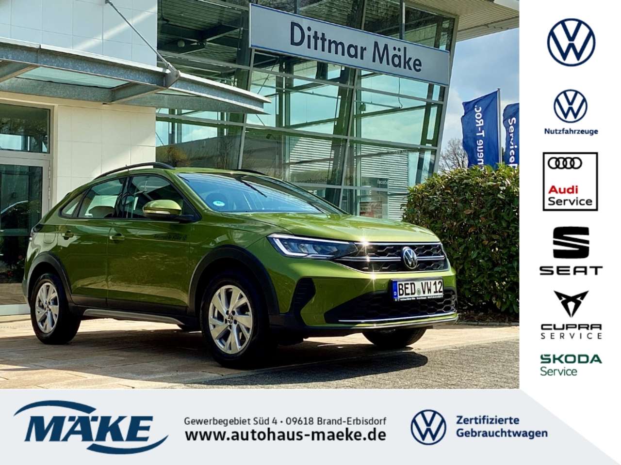 Volkswagen Taigo 2025 — Life 1.0 TSI AHK LED ACC RFK APP ALU PDC