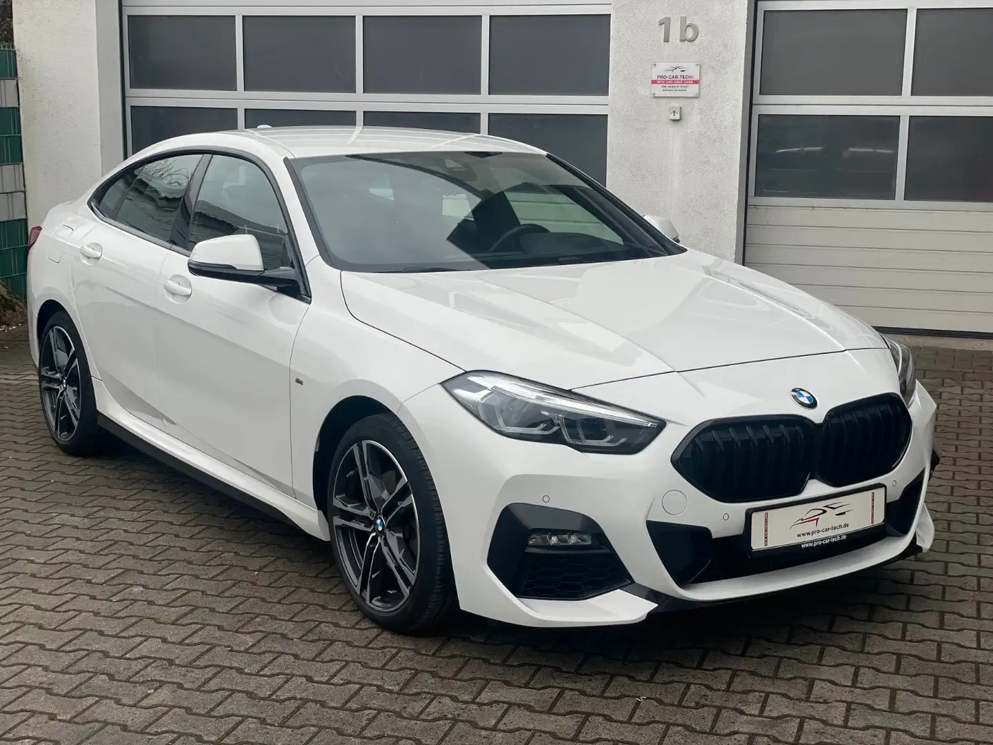 BMW 218i Gran Coupé|M-Sport|Navi|HiFi|Kamera|Stop&Go Blanc - 1