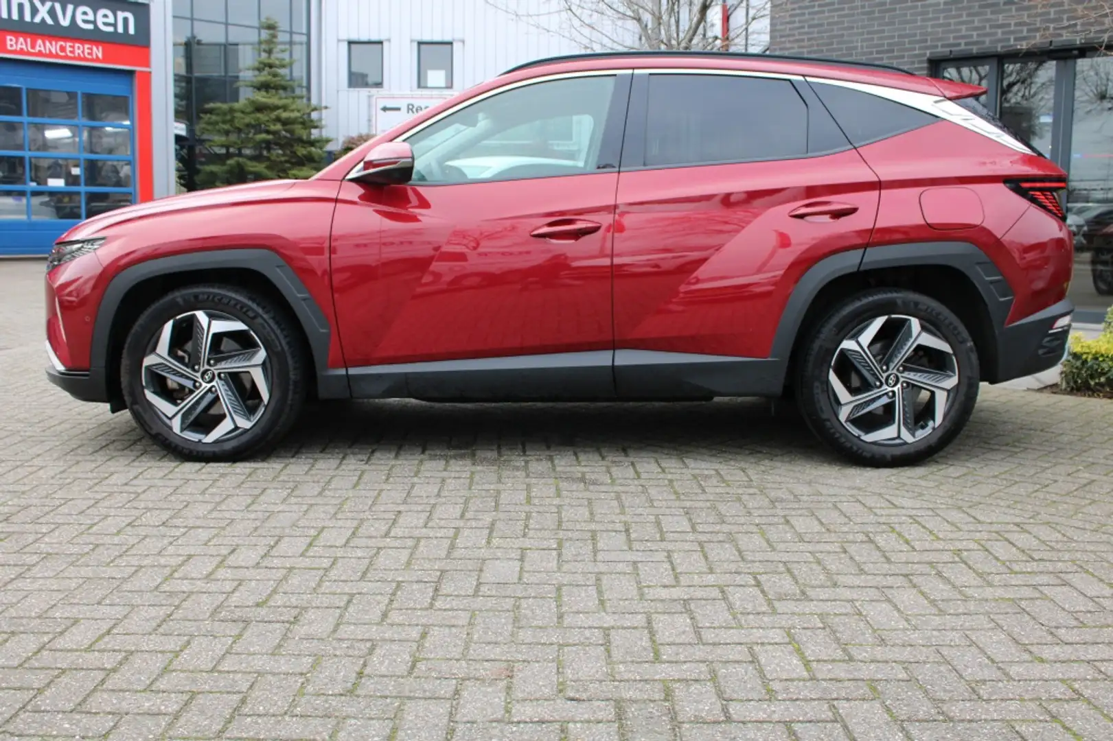 Hyundai TUCSON 1.6 T-GDI HEV Premium Leder/Navi/Carplay/19"/360 C Rojo - 2