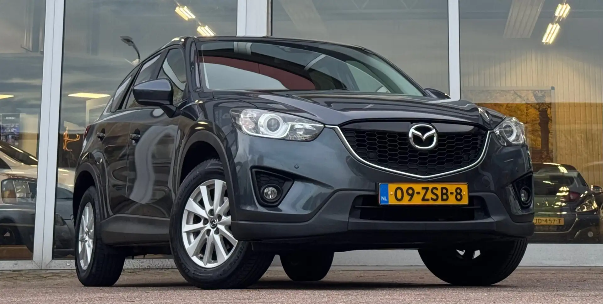 Mazda CX-5 2.0 TS+ 2WD 100% Dealer onderhouden Navi Trekhaak Grijs - 2