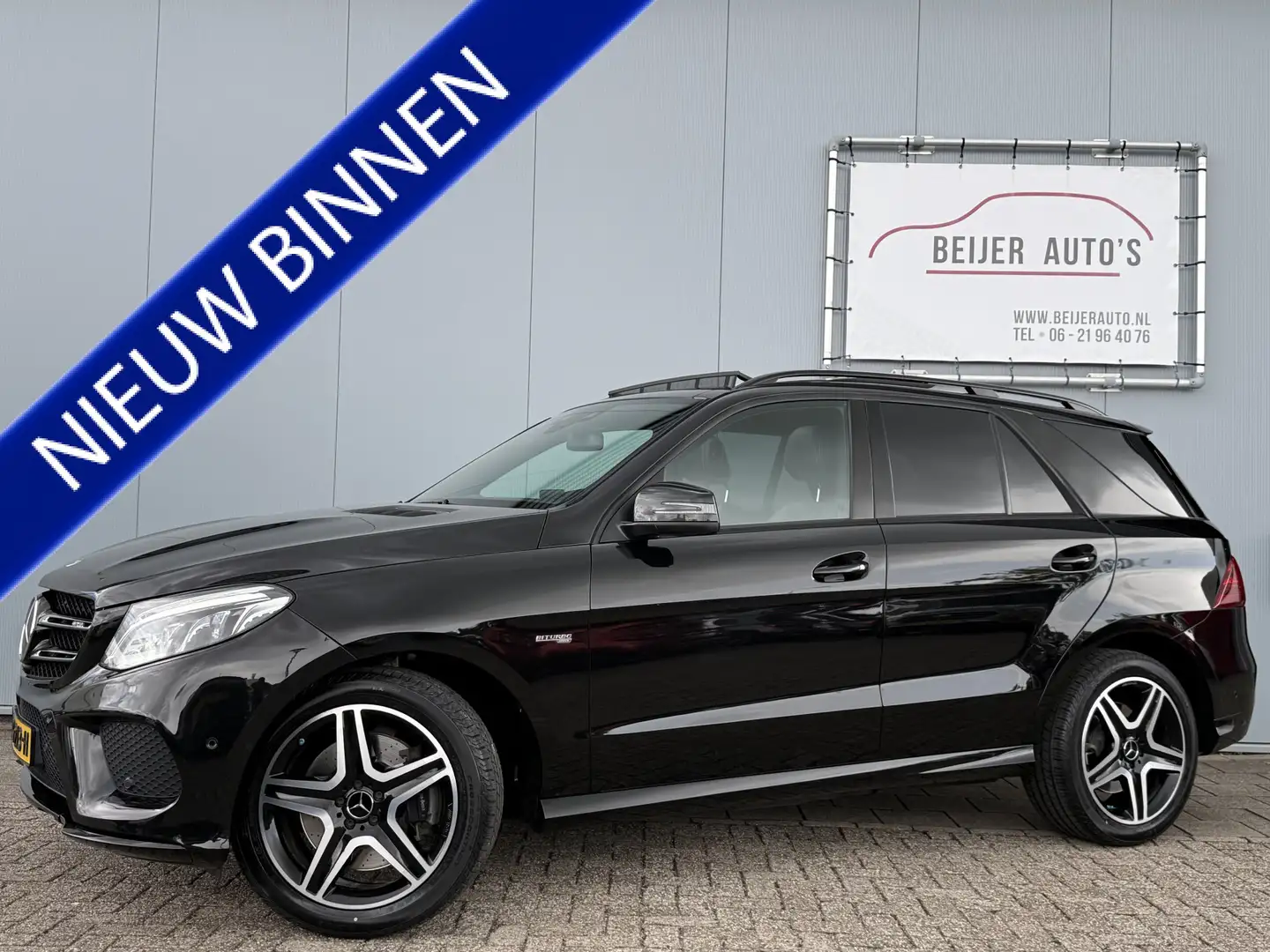 Mercedes-Benz GLE 43 AMG 4MATIC Carplay/Schuifdak. Zwart - 1