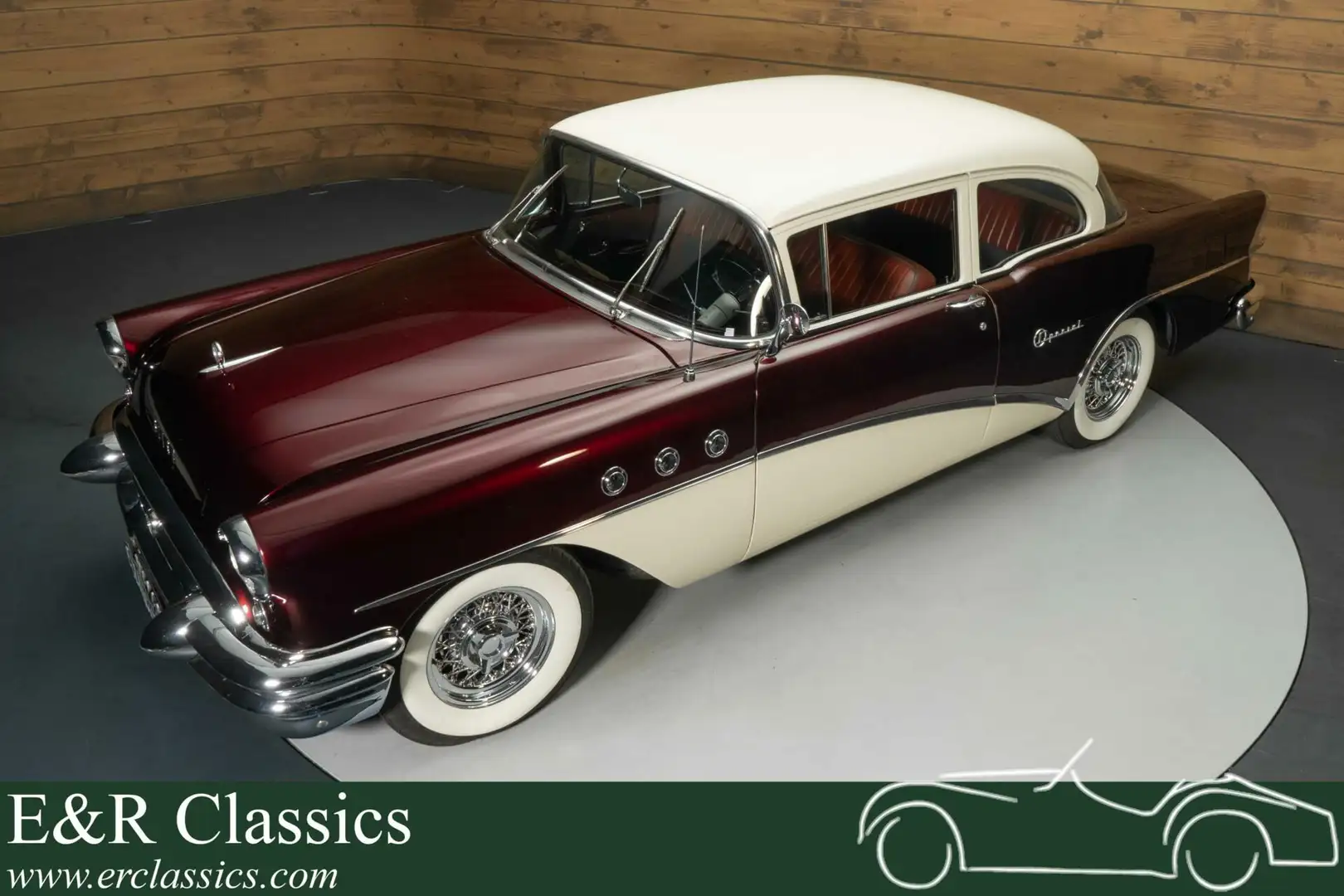 Buick Special 2-door Sedan | Uitvoerig gerestaureerd | 1955 Paars - 1