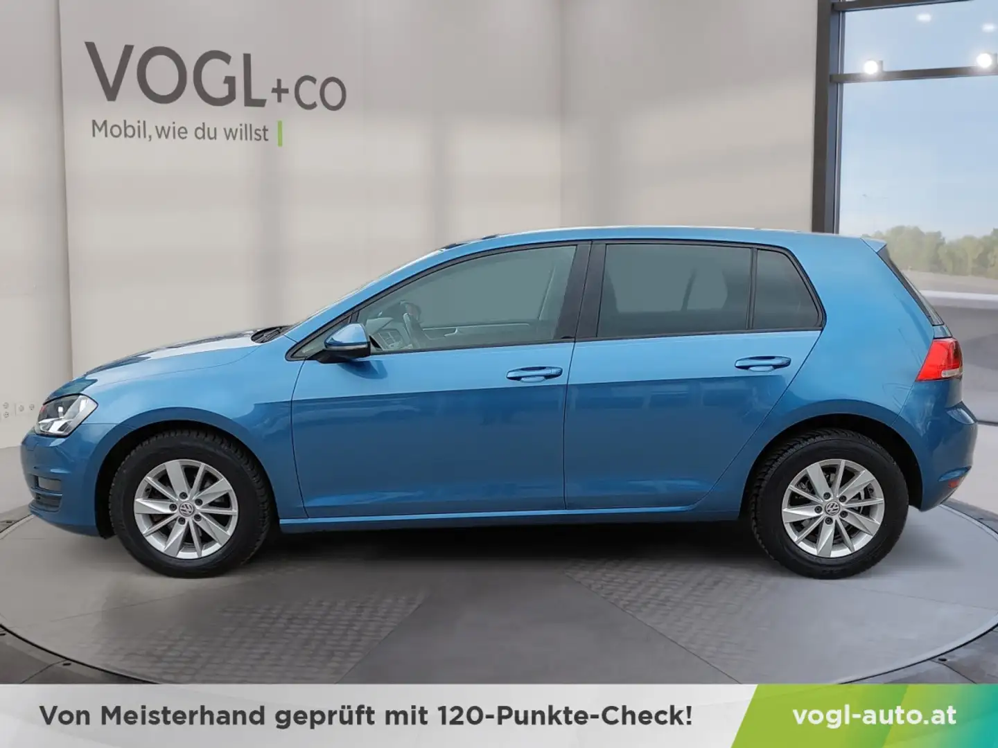 Volkswagen Golf Rabbit 1,6 TDI BMT Blau - 2