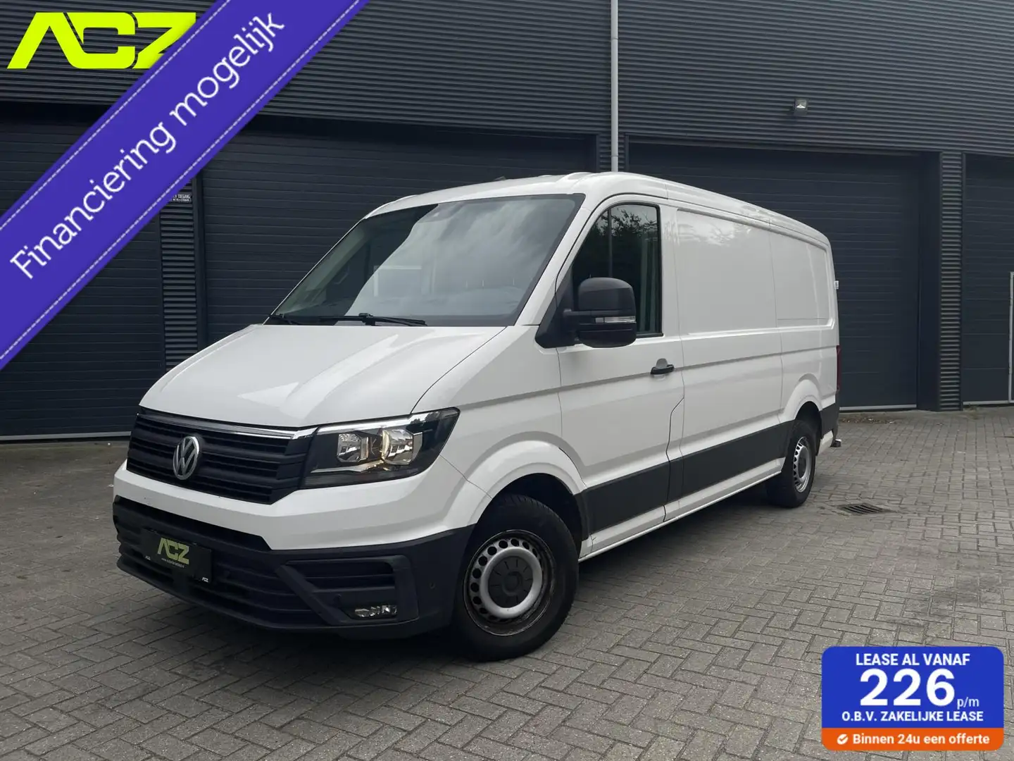 Volkswagen Crafter Bestel 35 2.0 TDI L3H2 Blanc - 1