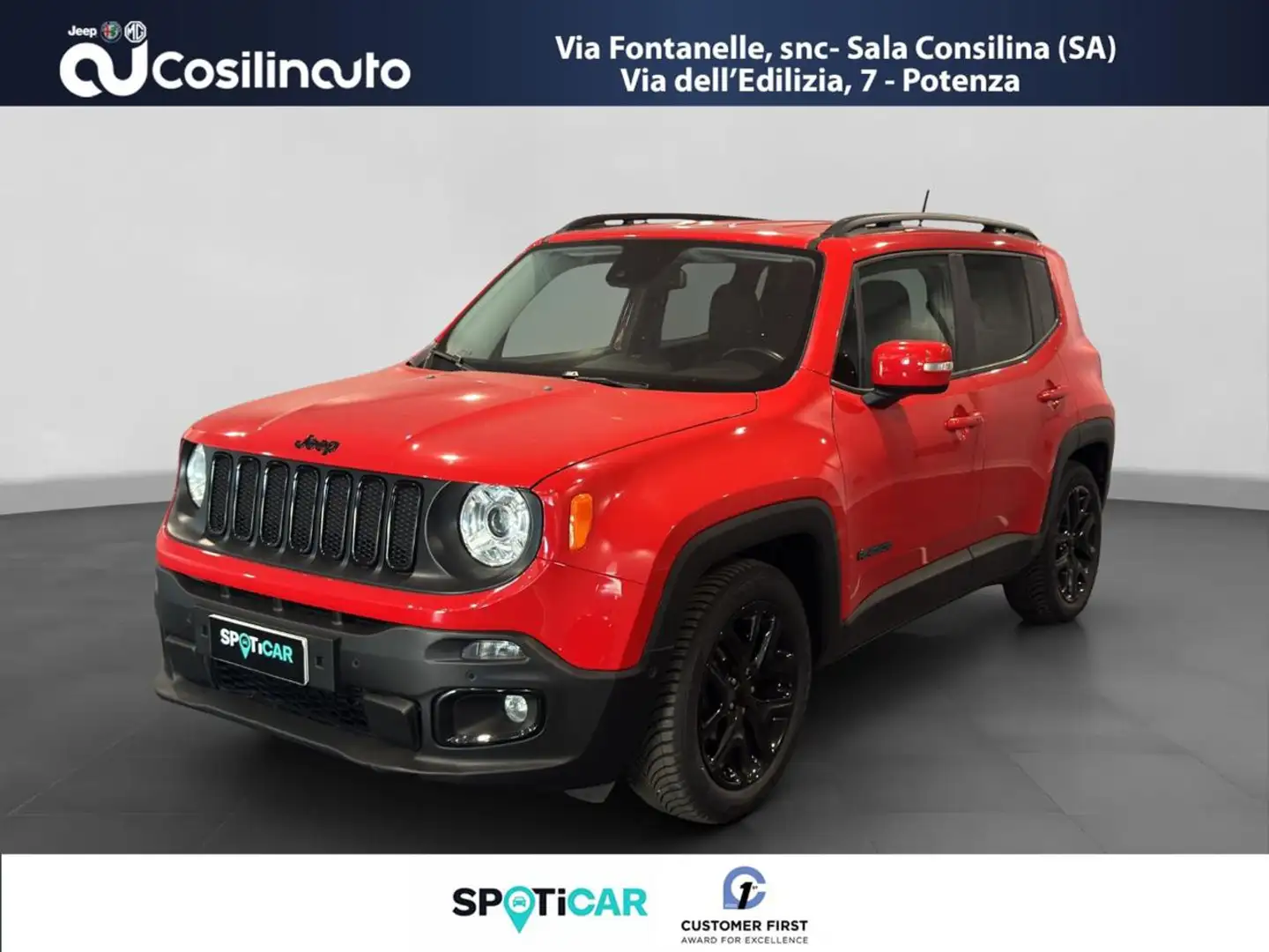 Jeep Renegade 1.6 Mjt 120 CV Limited AT9 Rosso - 1