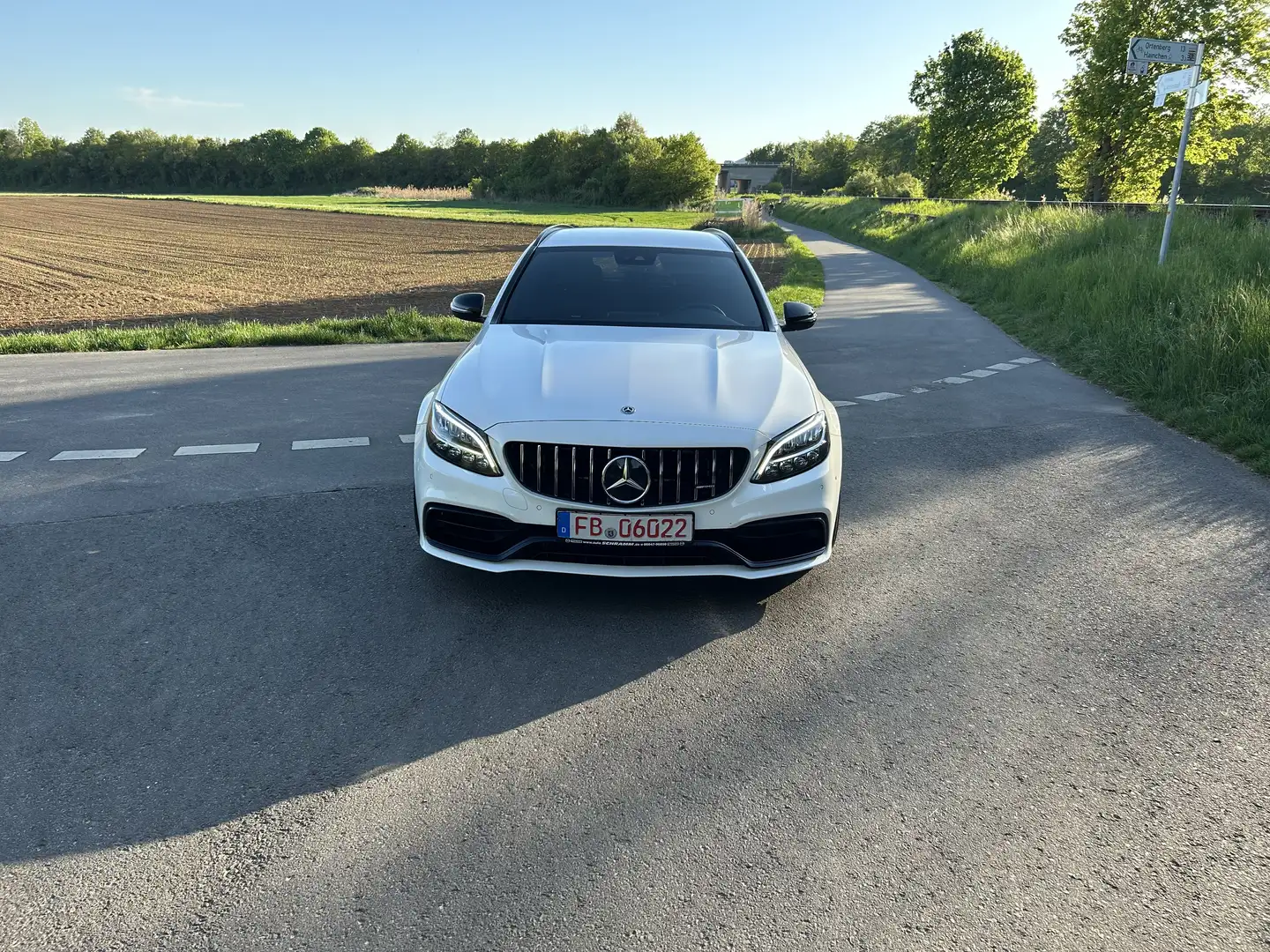 Mercedes-Benz C 63 AMG T Kombi Blanc - 2