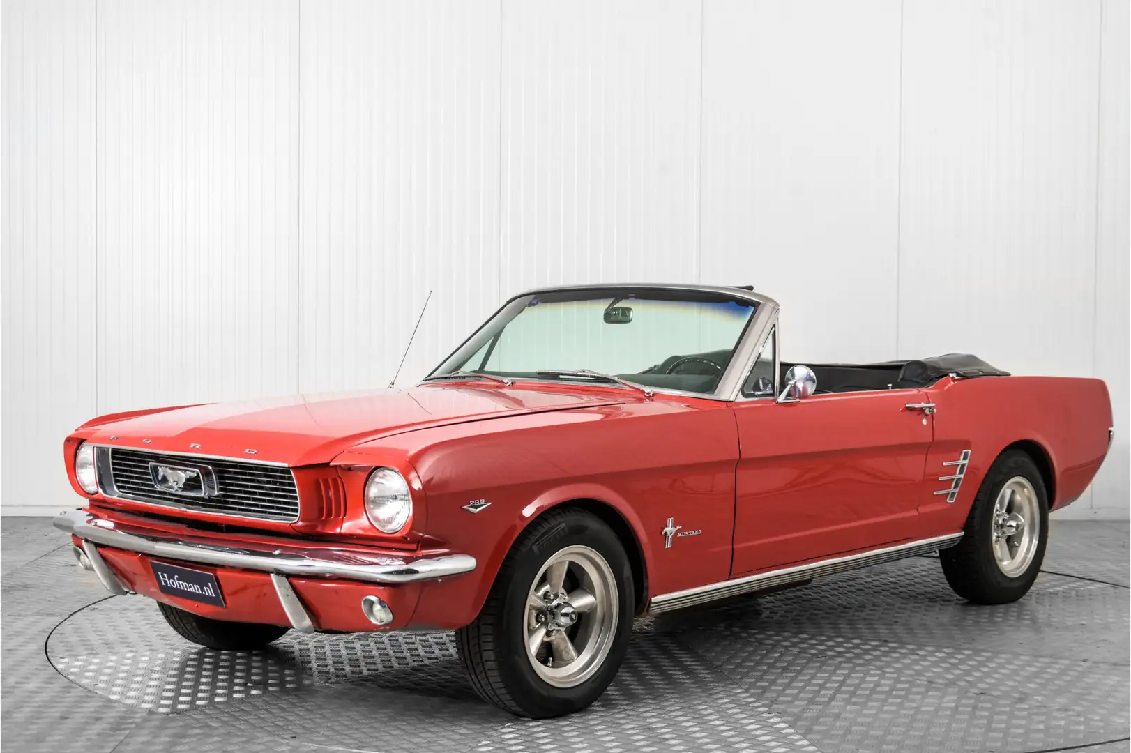 Ford Mustang V8 289 automaat cabrio Rosso - 1
