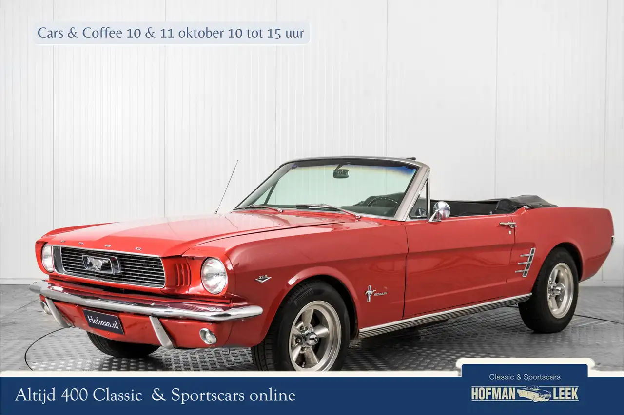 Ford Mustang 289 V8 automaat cabriolet, foto 1
