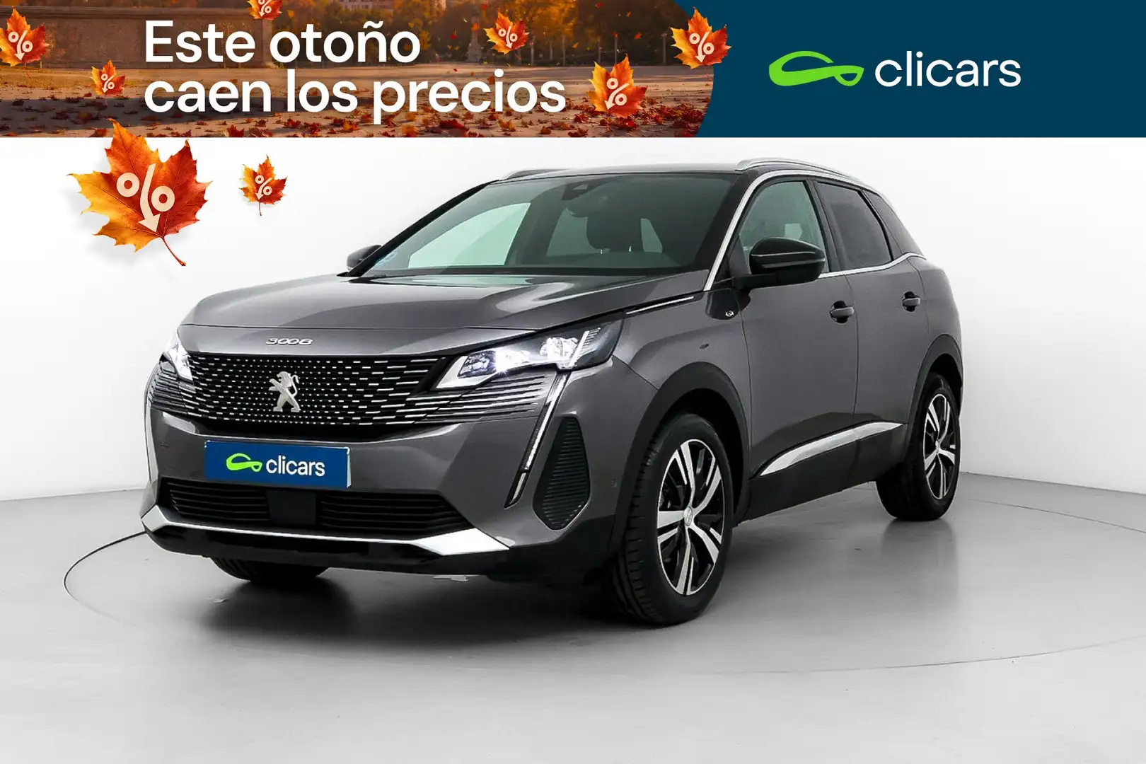 Peugeot 3008 1.5BlueHDi GT S&S EAT8 130 Gris - 1