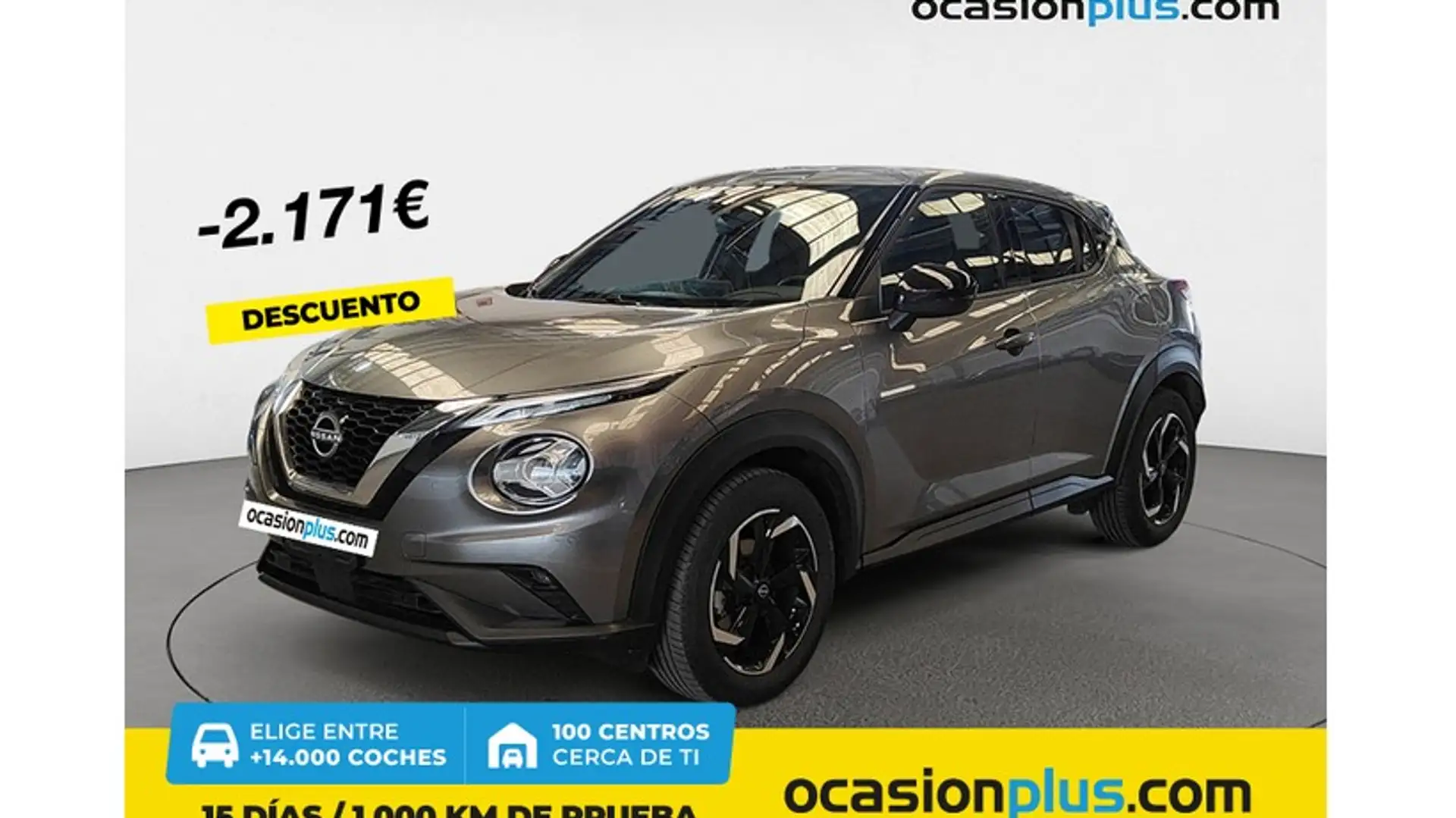 Nissan Juke 1.0 DIG-T N-Connecta 4x2 114 Gris - 1