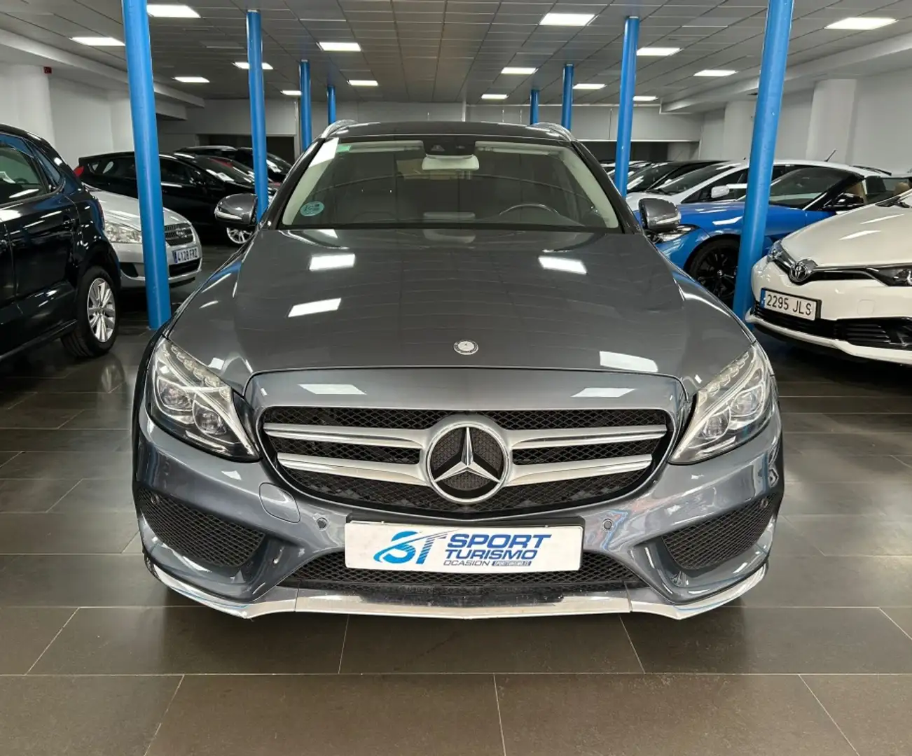 Mercedes-Benz C 220 Estate 220CDI BE Sport EditionC 7GPlus Grijs - 2