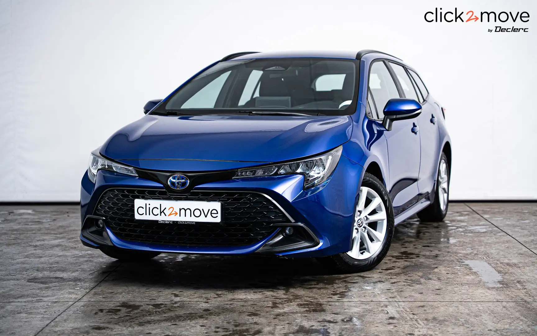 Toyota Corolla SW 1.8 CVT Dynamic + GPS 10 ans de garantie Blauw - 1