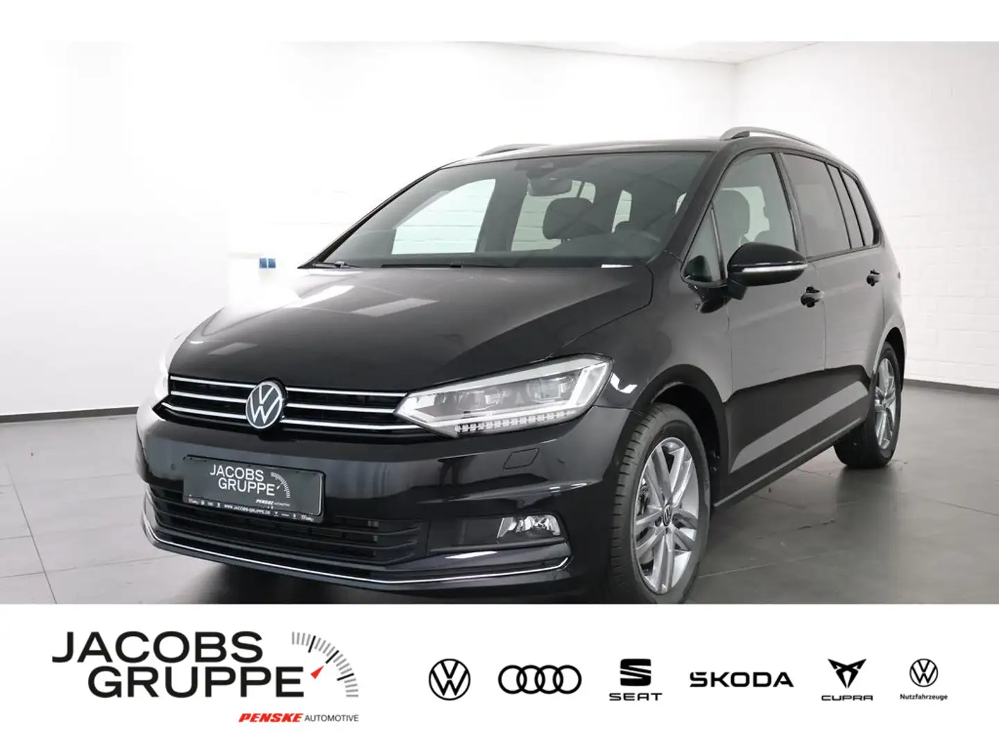 Volkswagen Touran 1.5 TSI Goal DSG,Navi,LED,AHK Schwarz - 1