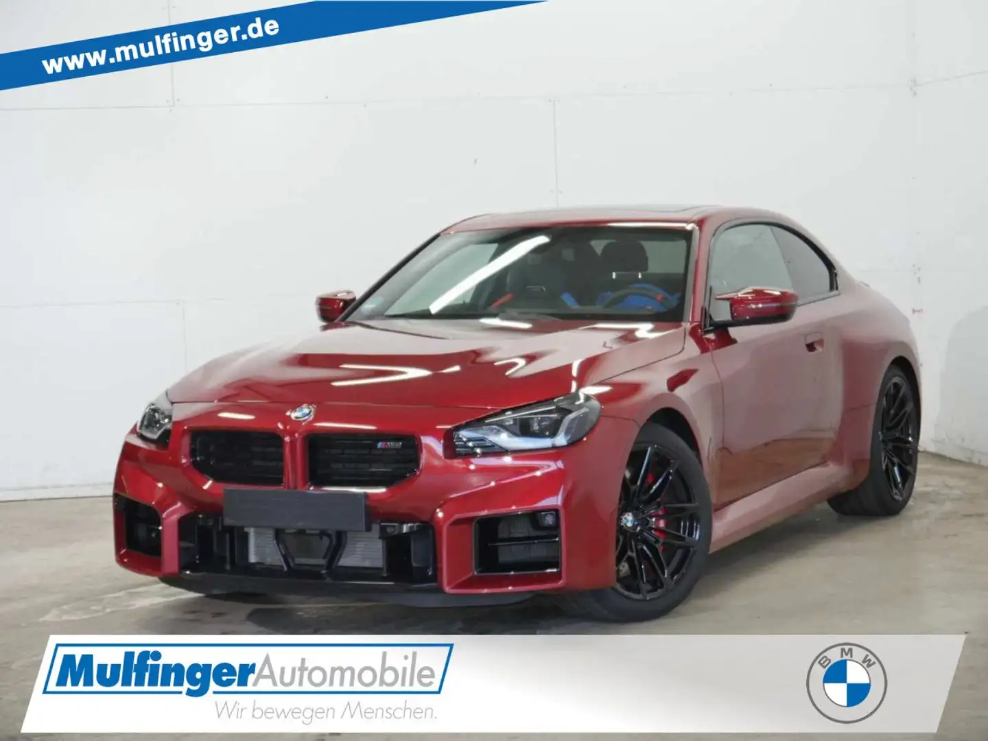 BMW M2 480PS!  Glasd.HUD ACC Kamera Ha/Ka Lenkradh. Rot - 1