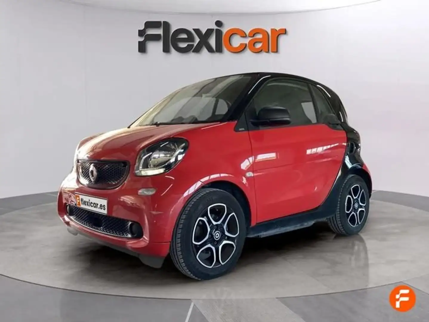 smart forTwo 60kW(81CV) EQ cabrio Rojo - 2