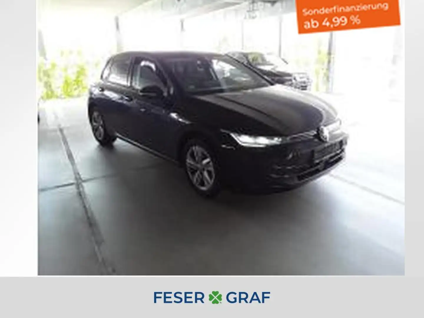Volkswagen Golf 1.5 eTSI Life DSG AHK / ACC / LED / DAB / Navigati Schwarz - 1