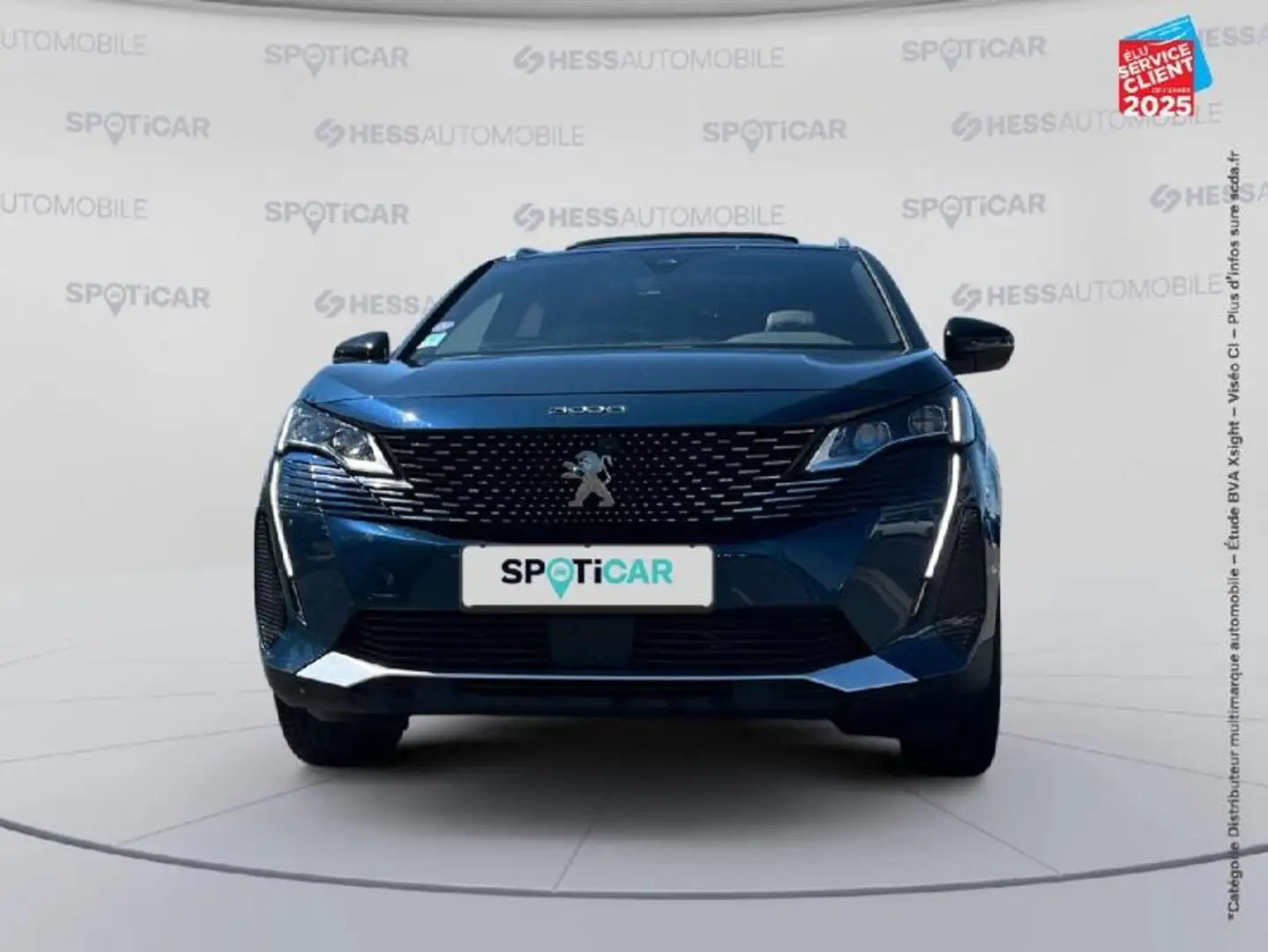 Peugeot 3008 HYBRID4 300ch GT Pack e-EAT8 Bleu - 2