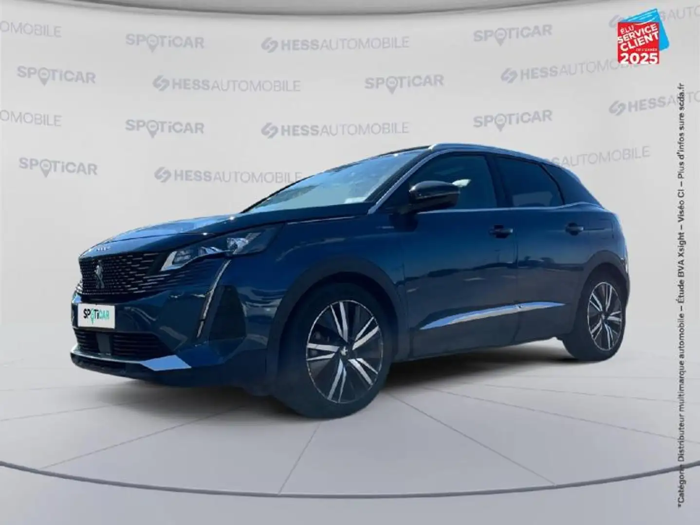 Peugeot 3008 HYBRID4 300ch GT Pack e-EAT8 Bleu - 1