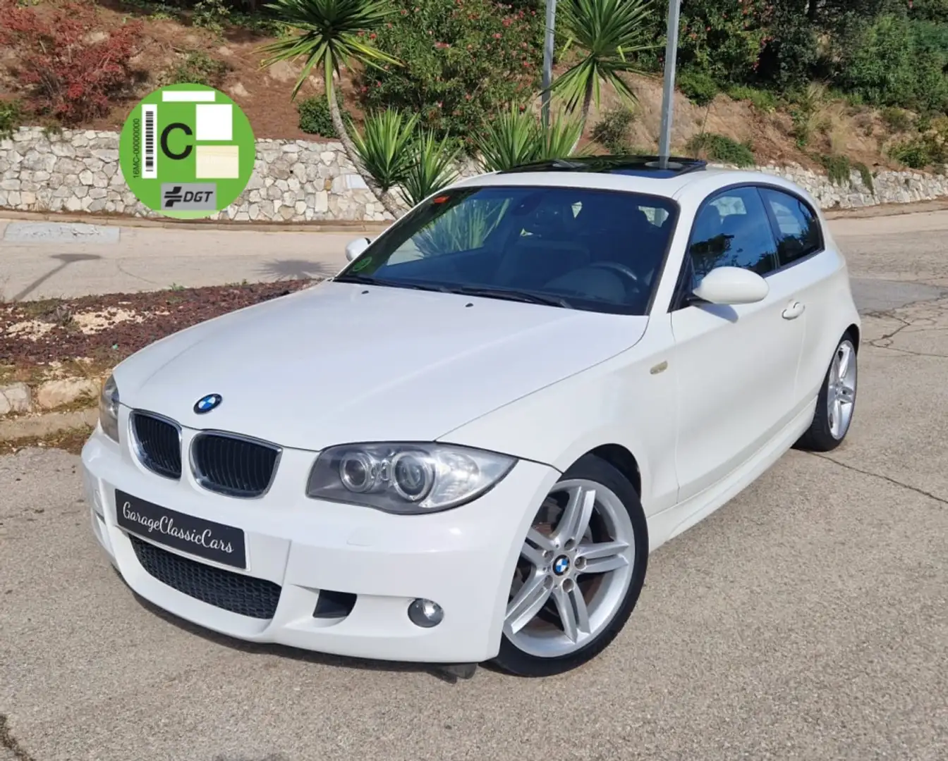 BMW 118 118i Blanc - 1