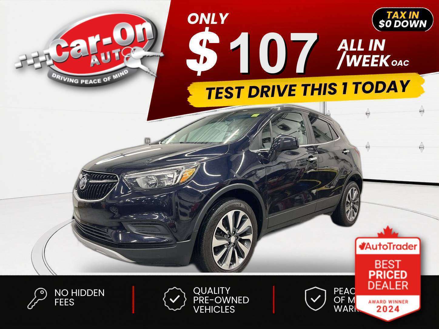 Blue 2021 Buick Encore SUV / Crossover All-Wheel Drive Automatic