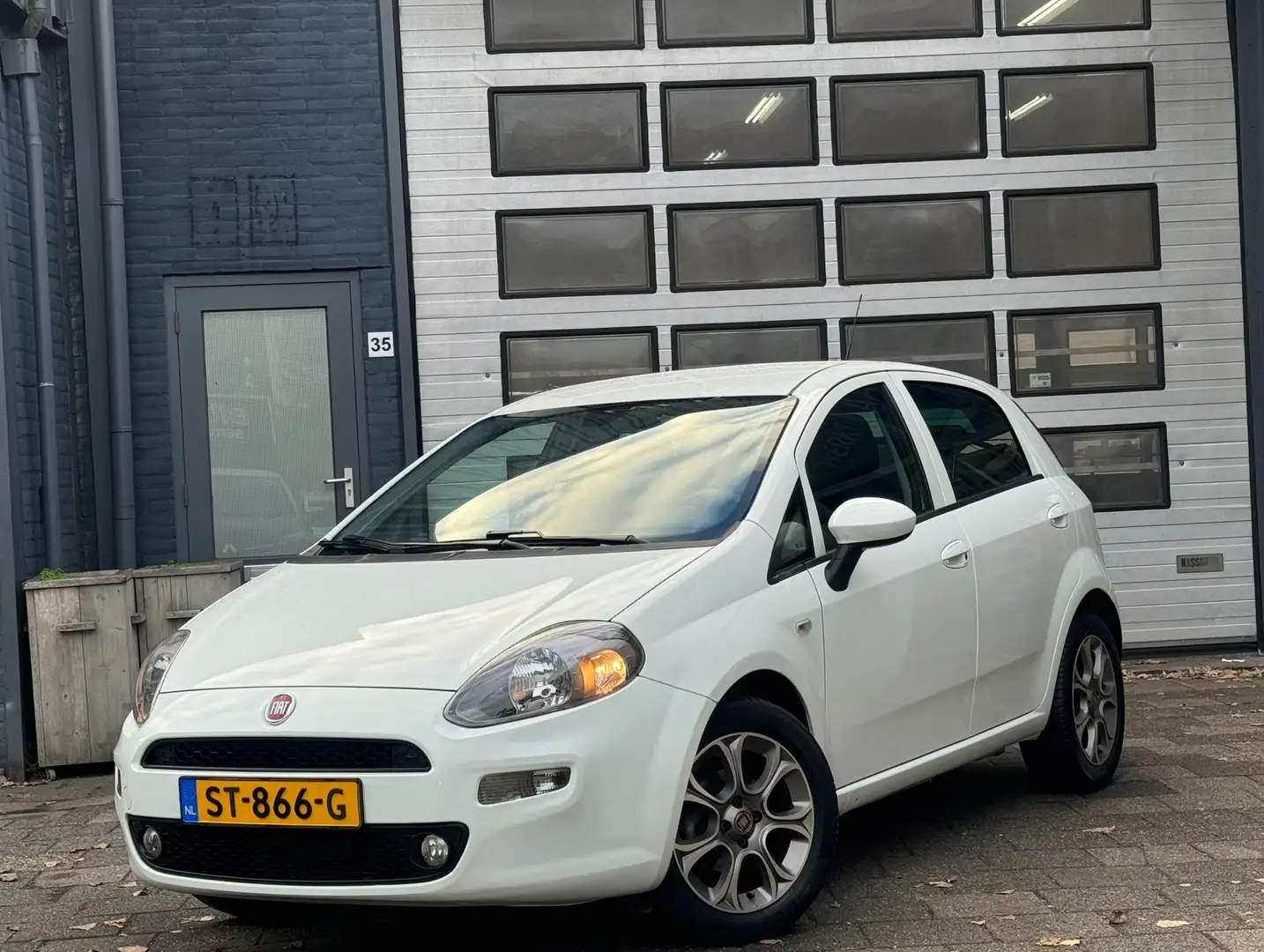Fiat Punto Evo 0.9 TwinAir Sempre | Clima | Navi | Cruise | N.A.P Weiß - 1