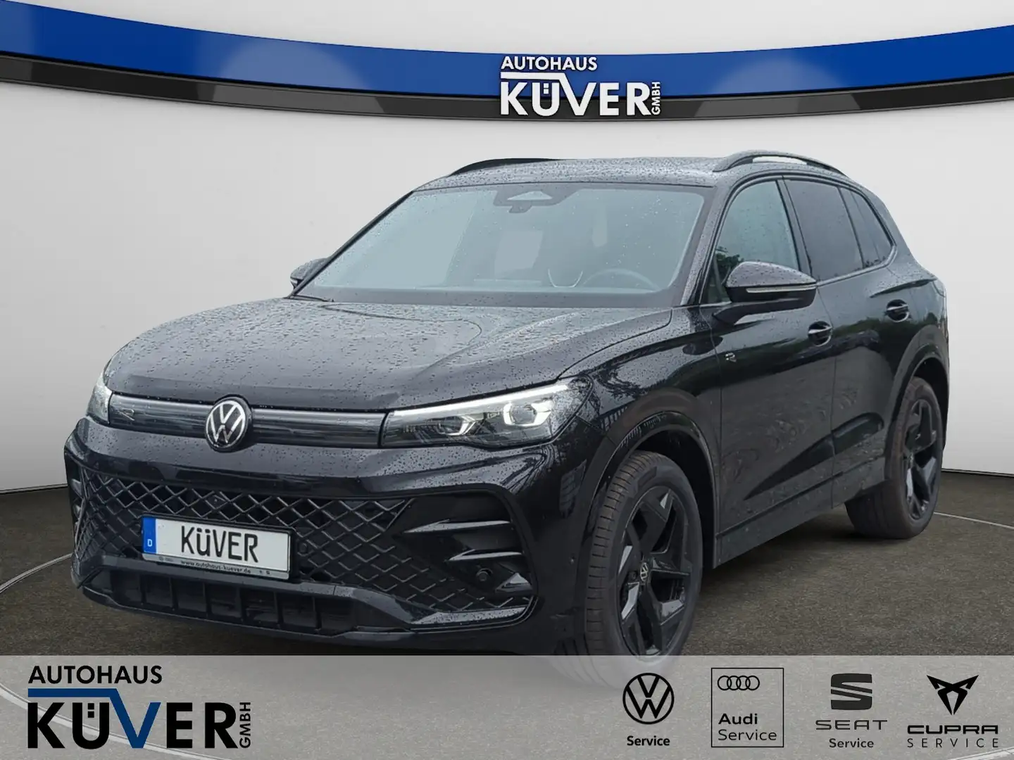 Volkswagen Tiguan R-Line 1,5 TSI DSG Navi+ACC+Pano+Matrix Schwarz - 1