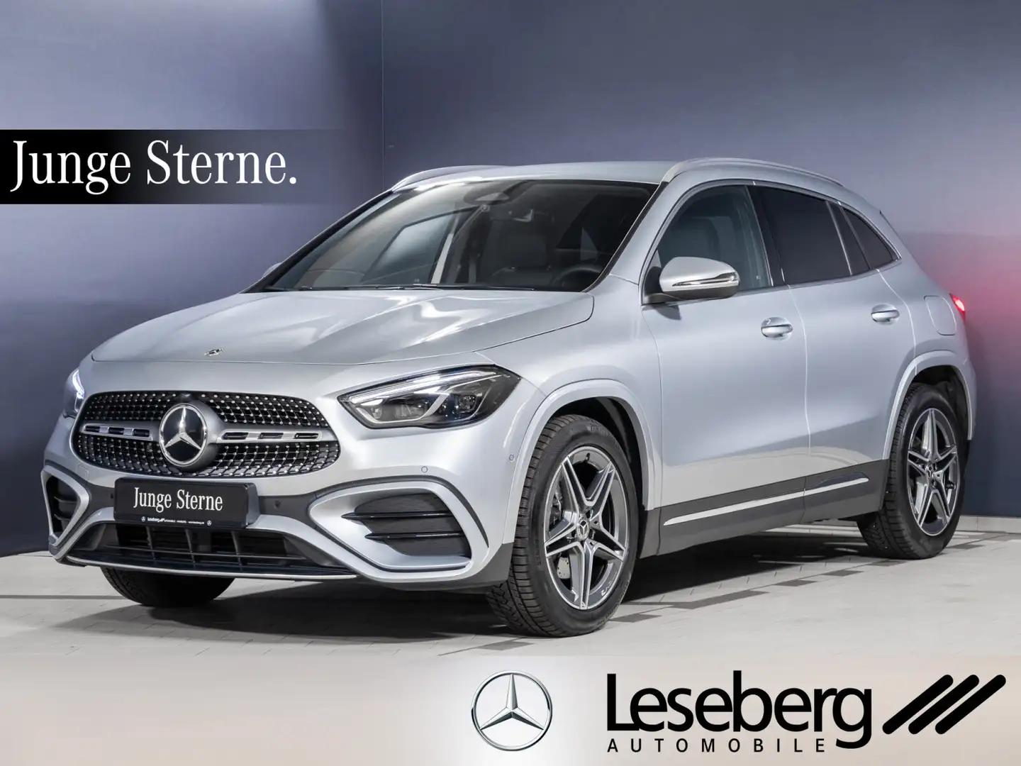 Mercedes-Benz GLA 200 GLA 200 d AMG Multibeam/AHK/ Rückfahrkamera/ DAB Silber - 1