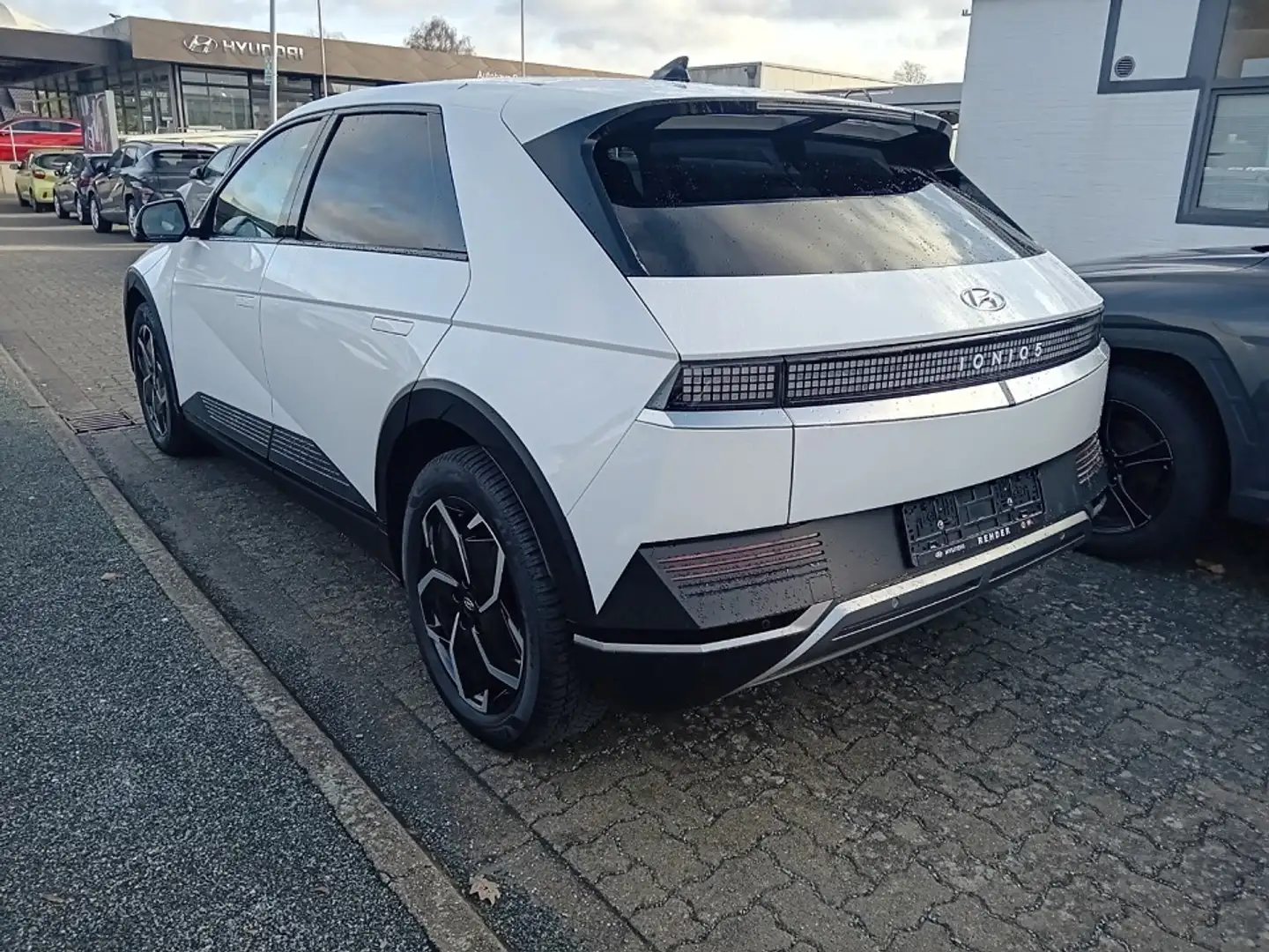 Hyundai IONIQ 5 77,4kWh TECHNIQ-Paket inkl. Assistenz-Paket, el. H Weiß - 2