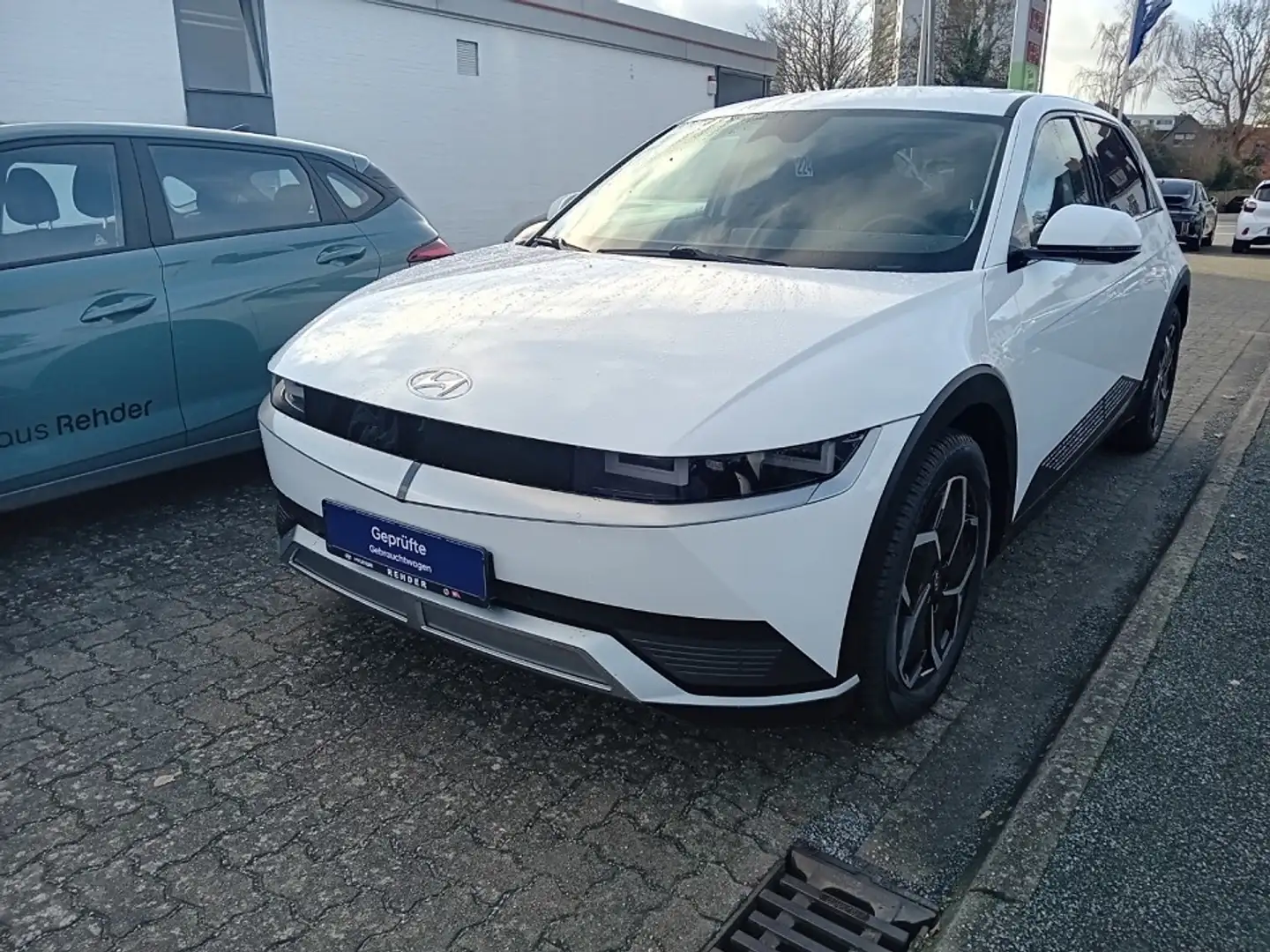 Hyundai IONIQ 5 77,4kWh TECHNIQ-Paket inkl. Assistenz-Paket, el. H Weiß - 1