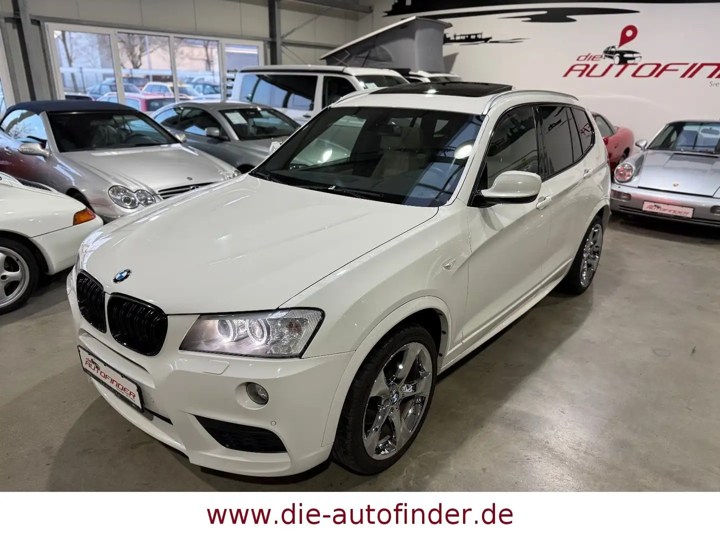 BMW X3 xDrive 35i M-Paket Xenon,Navi,Leder,Pano,BRD Weiß - 2