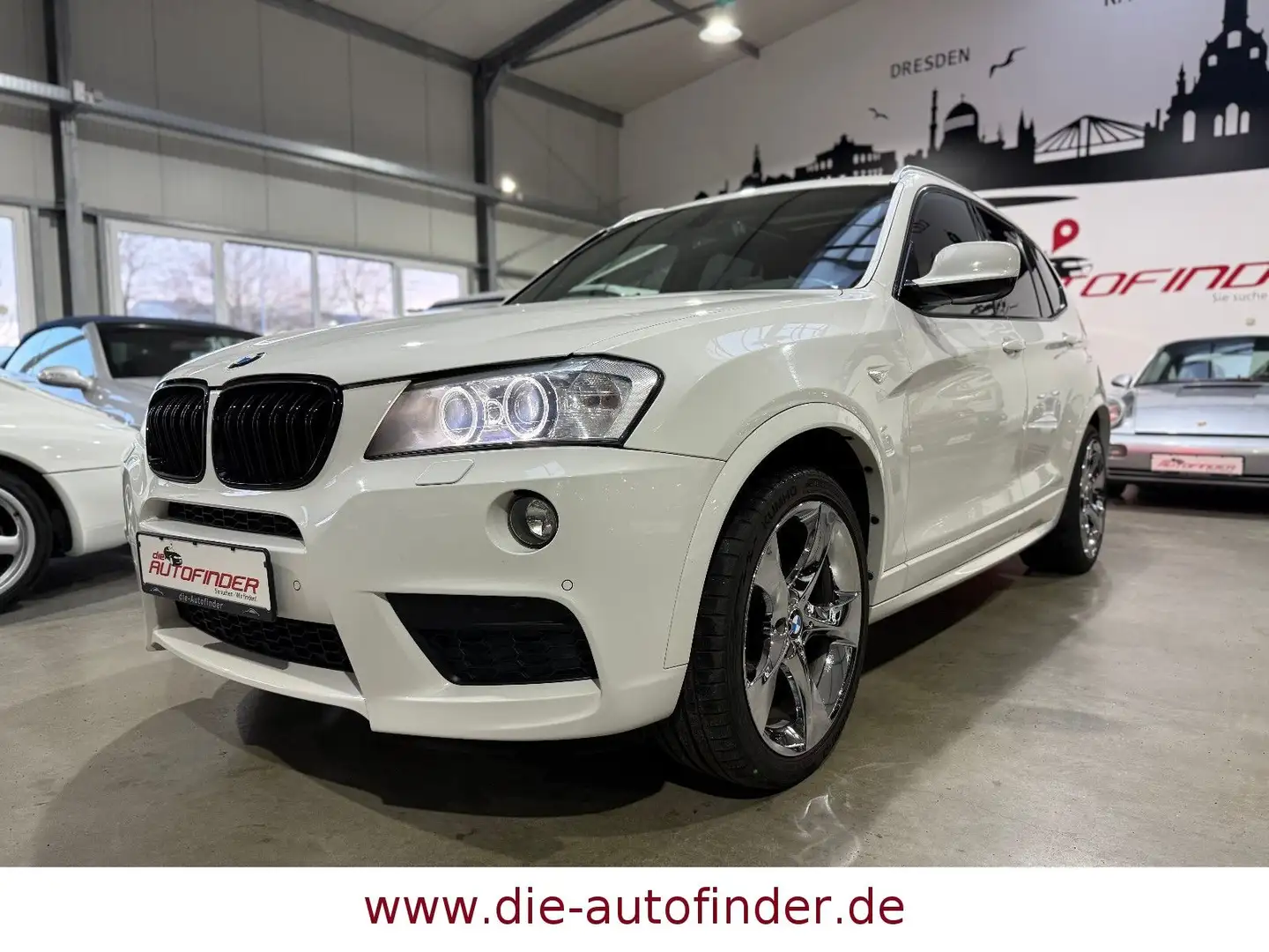 BMW X3 xDrive 35i M-Paket Xenon,Navi,Leder,Pano,BRD Weiß - 1