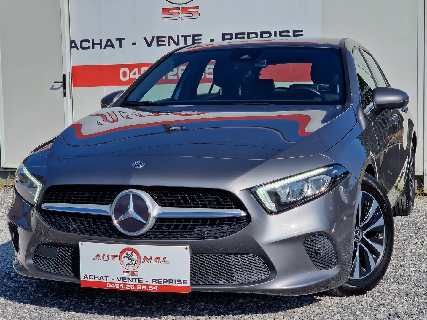 Mercedes-Benz A 180 d 116ch*1 MAIN*XENON*GPS*COCKPIT*CUIR*CAMERA*PDC Gris - 1