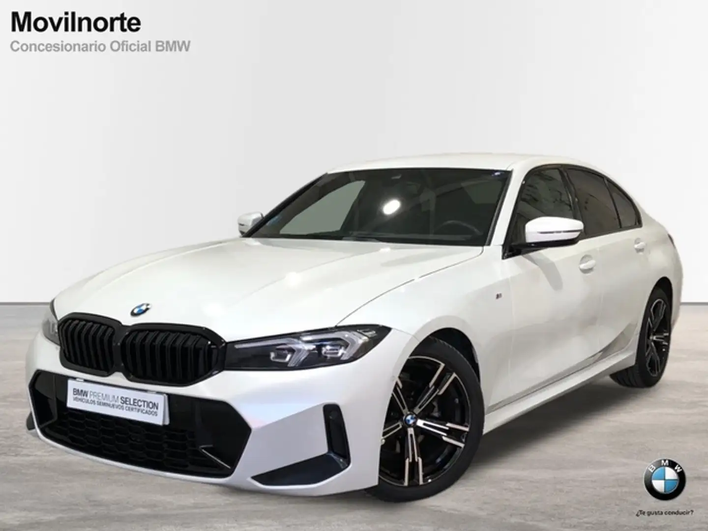 BMW 318 318dA Blanc - 1