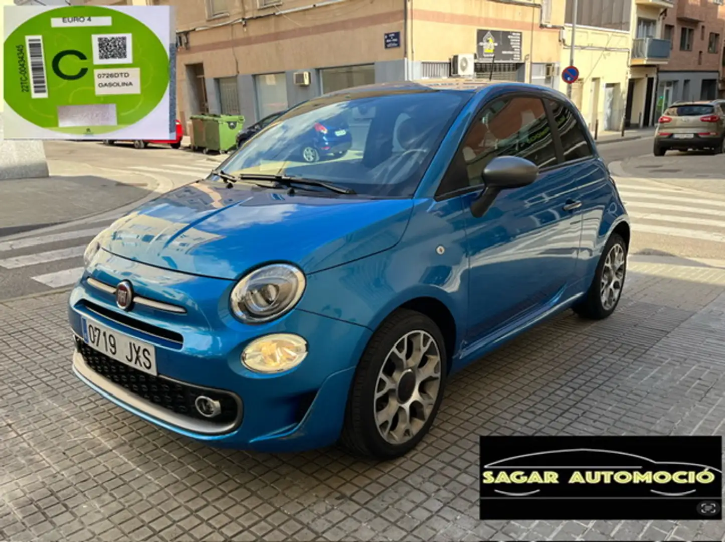Fiat 500 1.2 S Bleu - 2