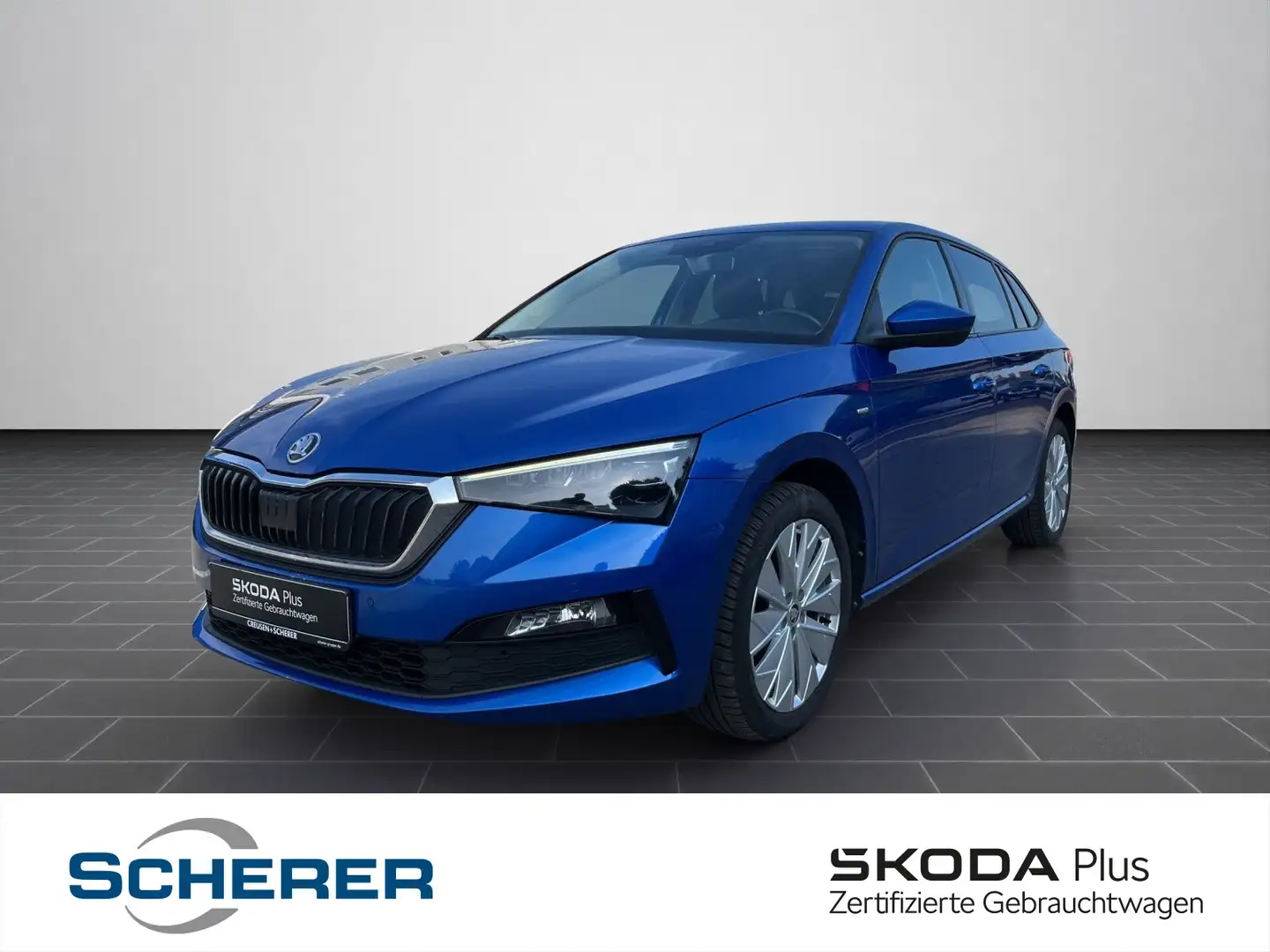 Skoda Scala 1.6 TDI DSG GRA SHZ LED RFK Blau - 1