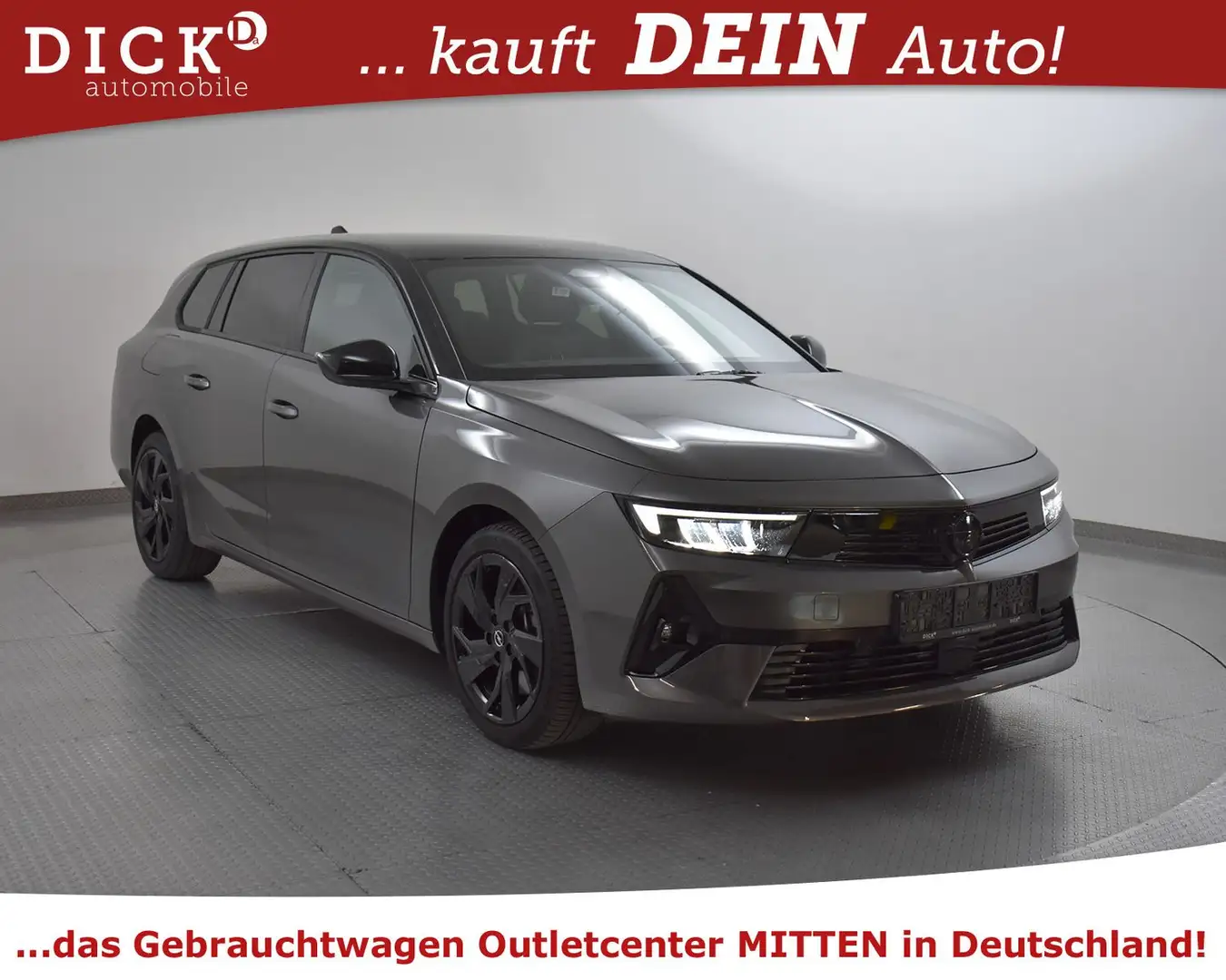 Opel Astra 1.6 ST Hyb GS VIRTU+NAVI+LED+SHZ+TEMP+360° Grau - 1