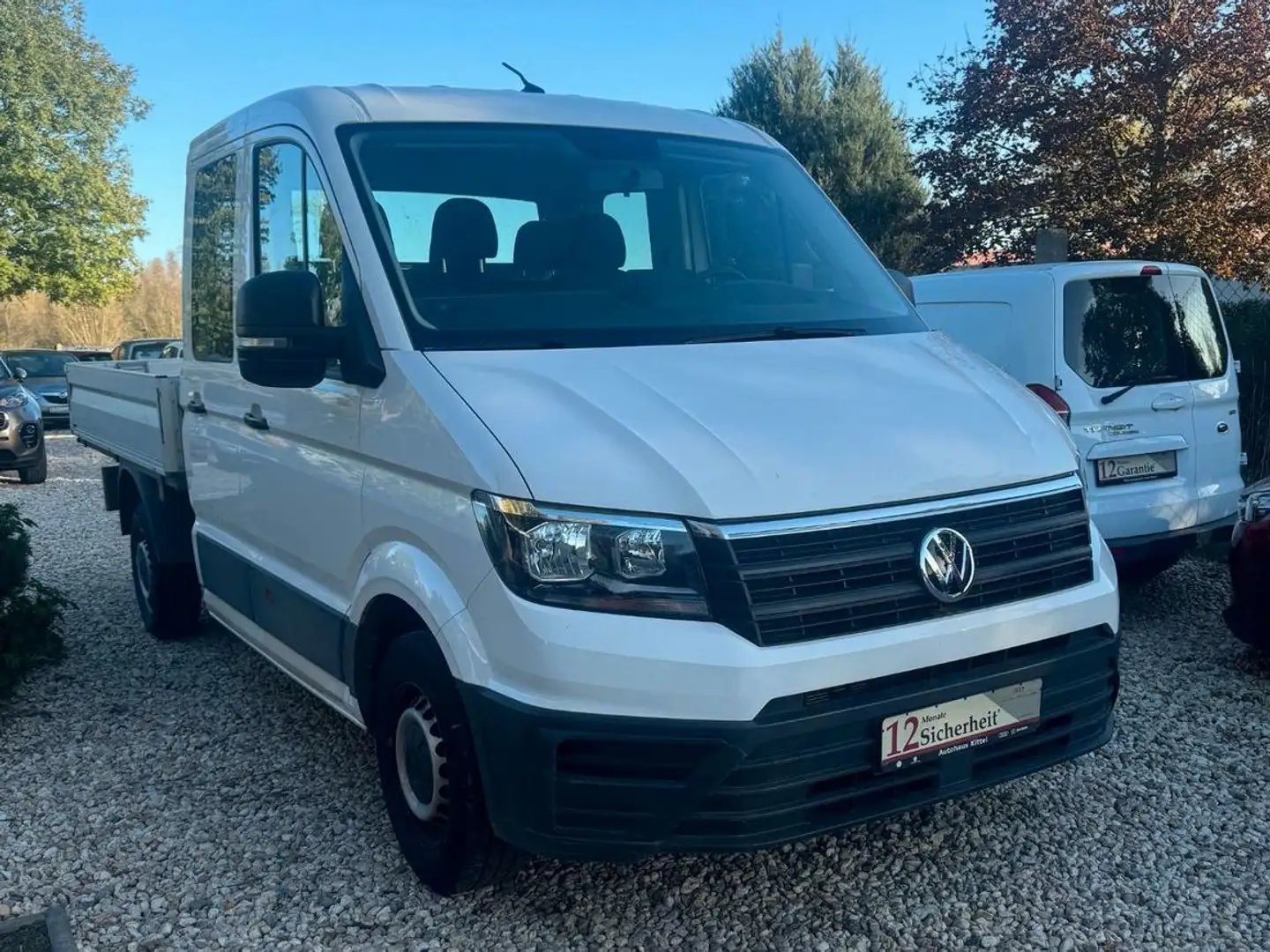 Volkswagen Crafter Pritsche Pritsche 35 DOKA mittellang FWD Weiß - 1