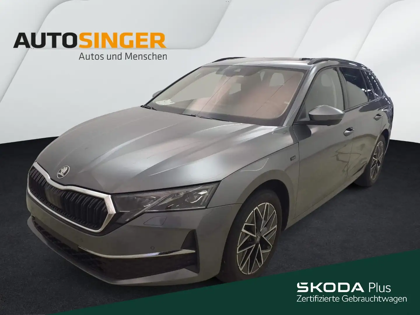 Skoda Octavia Combi Tour TDI DSG *PANO*MATRIX*AHK*NAV* Grau - 1
