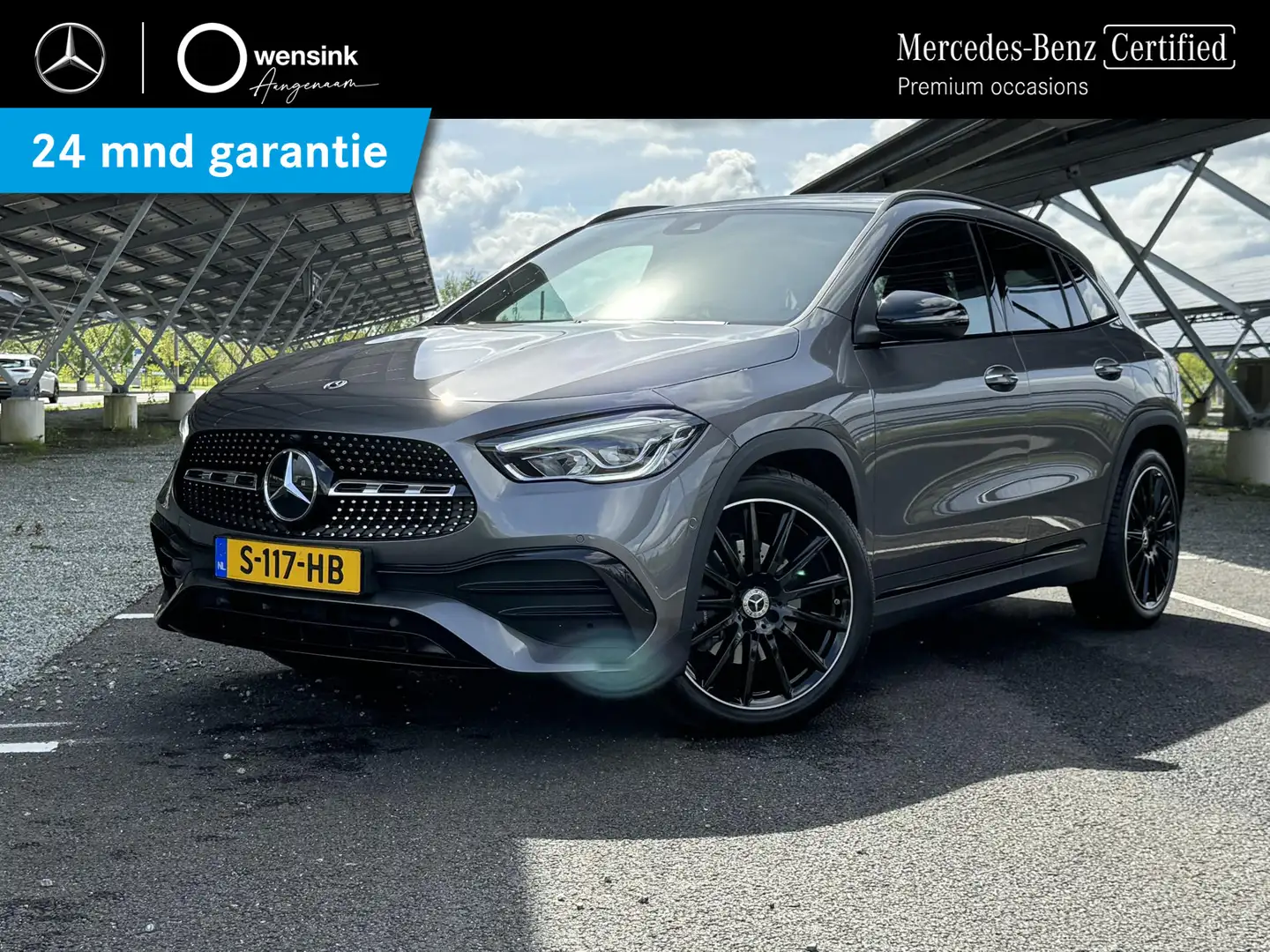 Mercedes-Benz GLA 180 AMG Line | Panoramadak | Nightpakket incl. 20'' | Grijs - 1