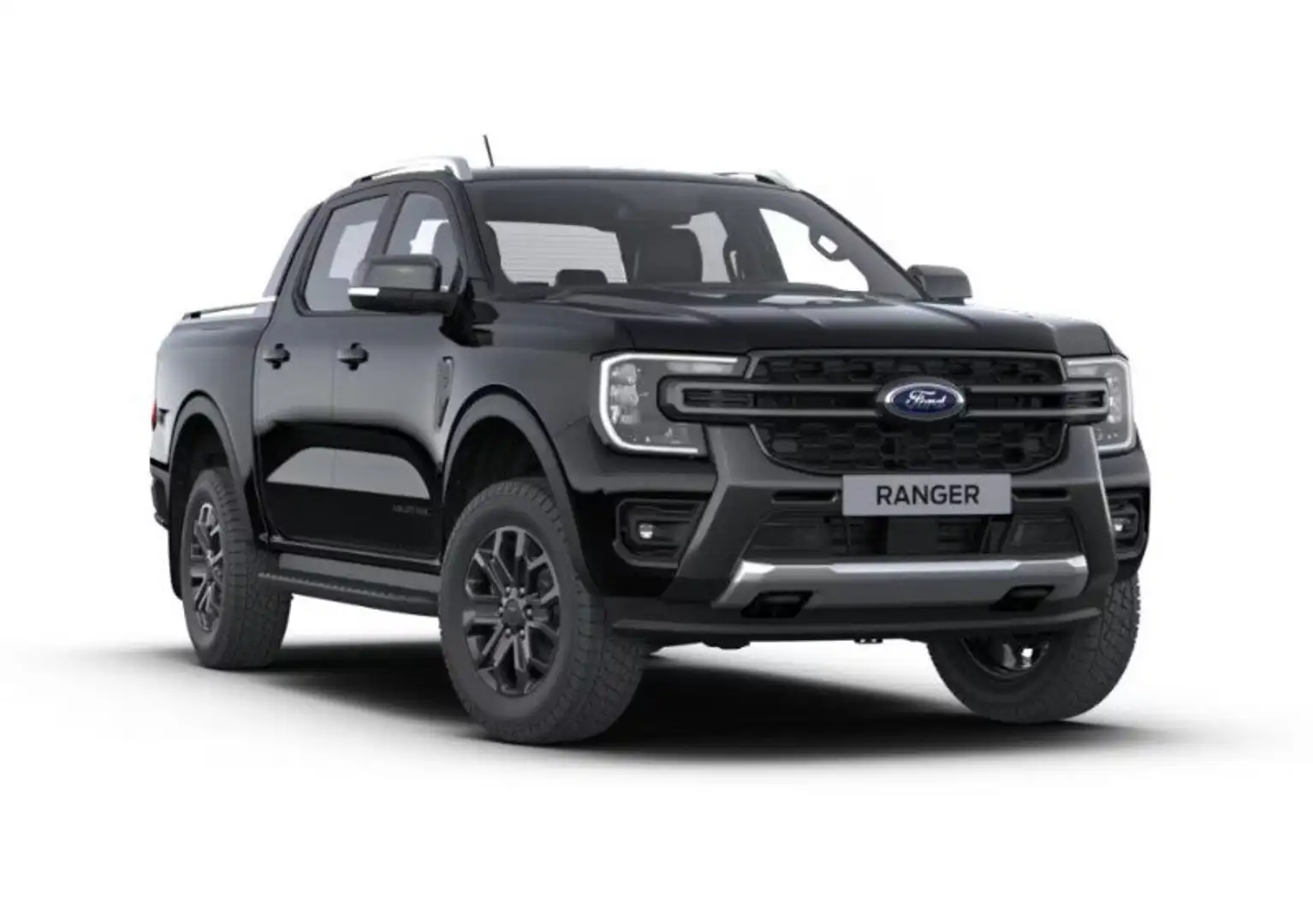 Ford Ranger Ranger 2.0 ECOBLUE aut. 205 CV DC Wildtrak 5 posti Zwart - 1