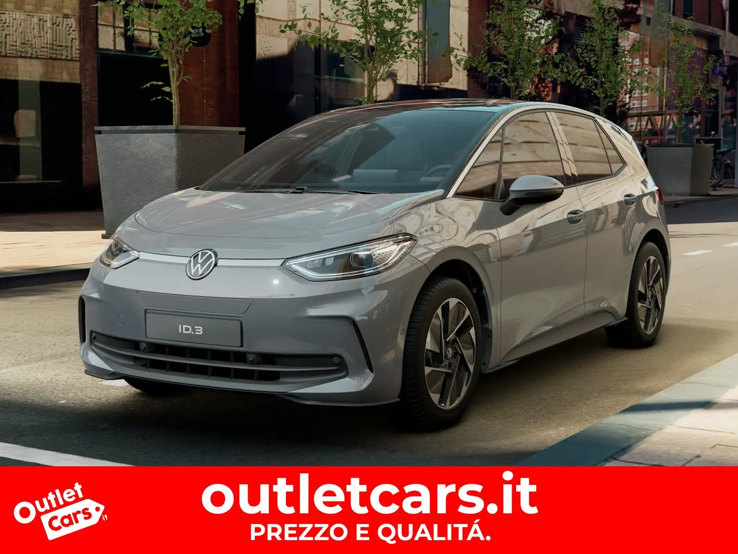Volkswagen ID.3 59 kwh pro edition plus 204cv Grigio - 1