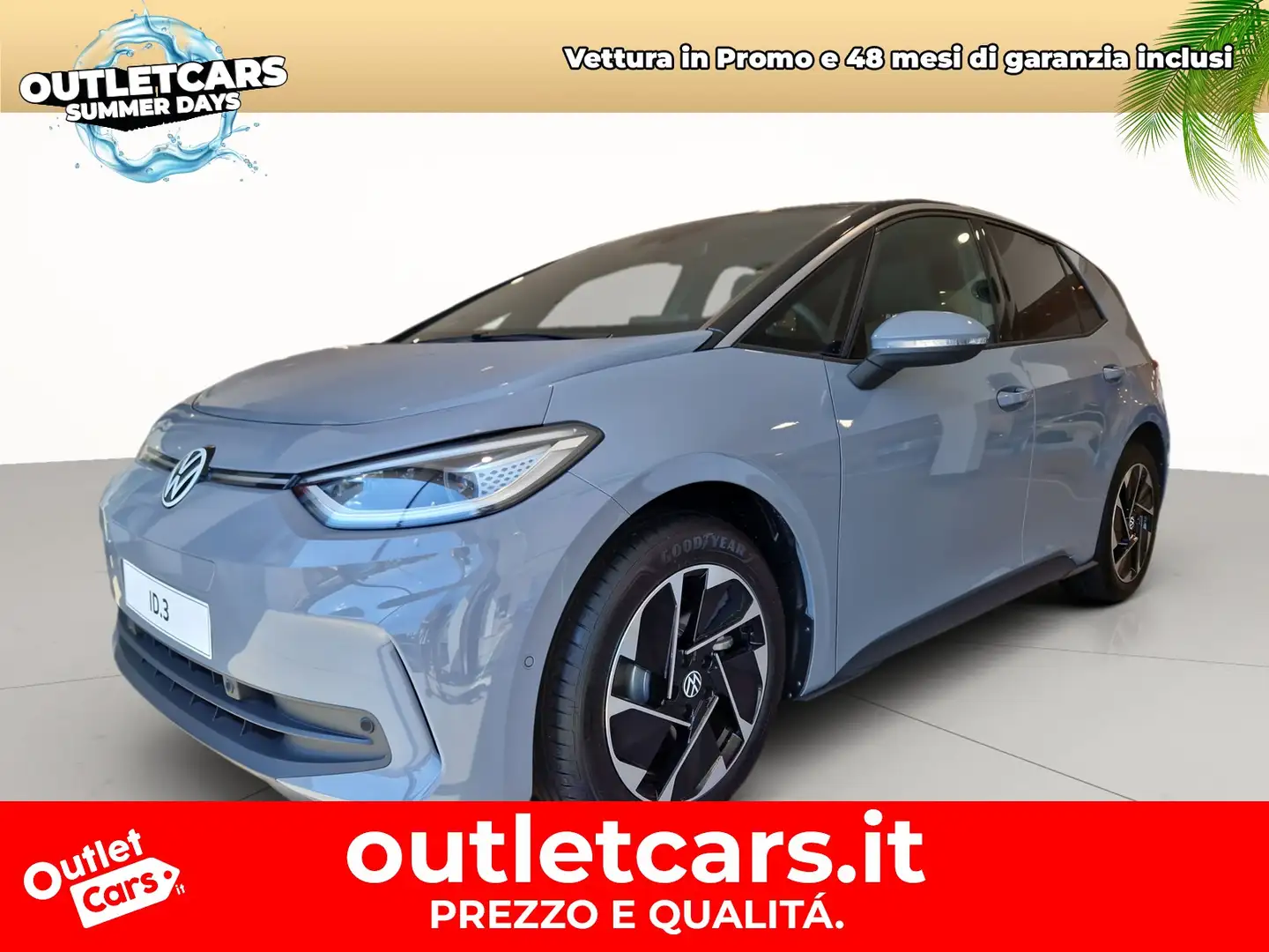 Volkswagen ID.3 59 kwh pro edition plus 204cv Gri - 1