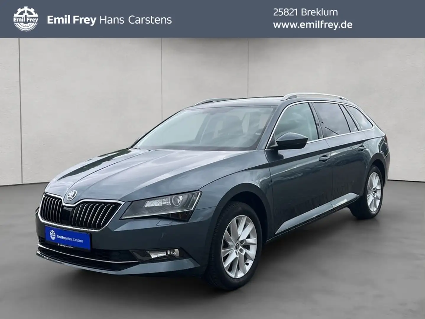 Skoda Superb Combi 1.4 TSI ACT Ambition Xenon Navi Grau - 1
