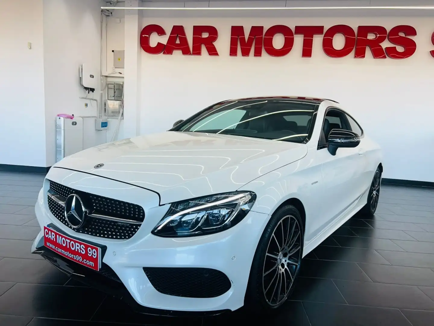 Mercedes-Benz C 43 AMG Coupé 4Matic Aut. Blanc - 1