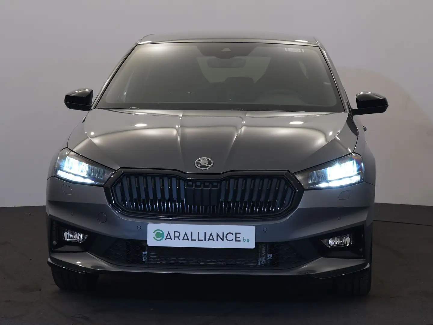 Skoda Fabia Monte Carlo 1.0TSI|DSG|NavByAPP|LED|Cockpit.Digit| Grijs - 2