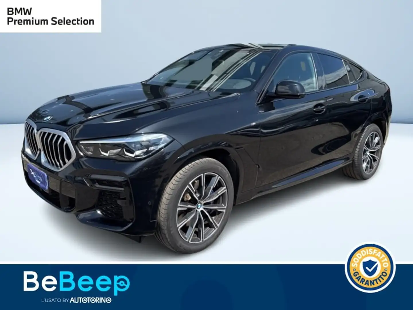 BMW X6 XDRIVE30D MHEV 48V MSPORT AUTO Noir - 1