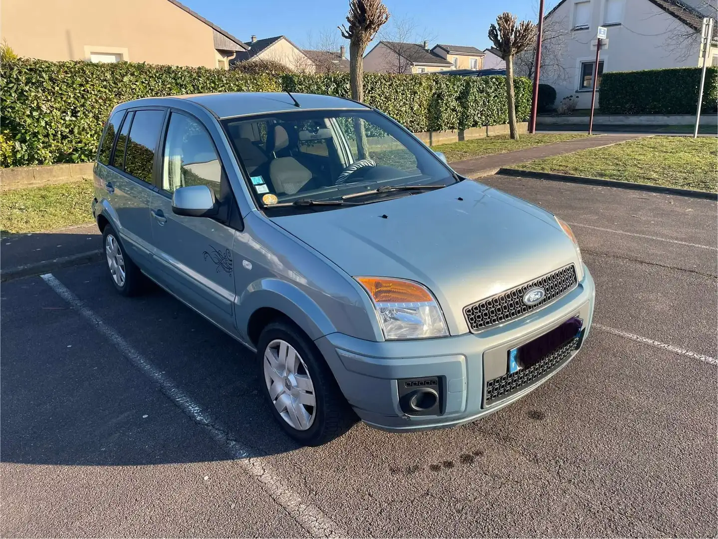 Ford Fusion Fusion 1.4 TDCi 68 Senso Plus Azul - 2