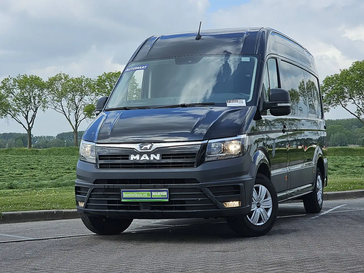MAN TGE 3.140 Aut L3H3 Navi Trekhaak Camera Cruise Negro - 2